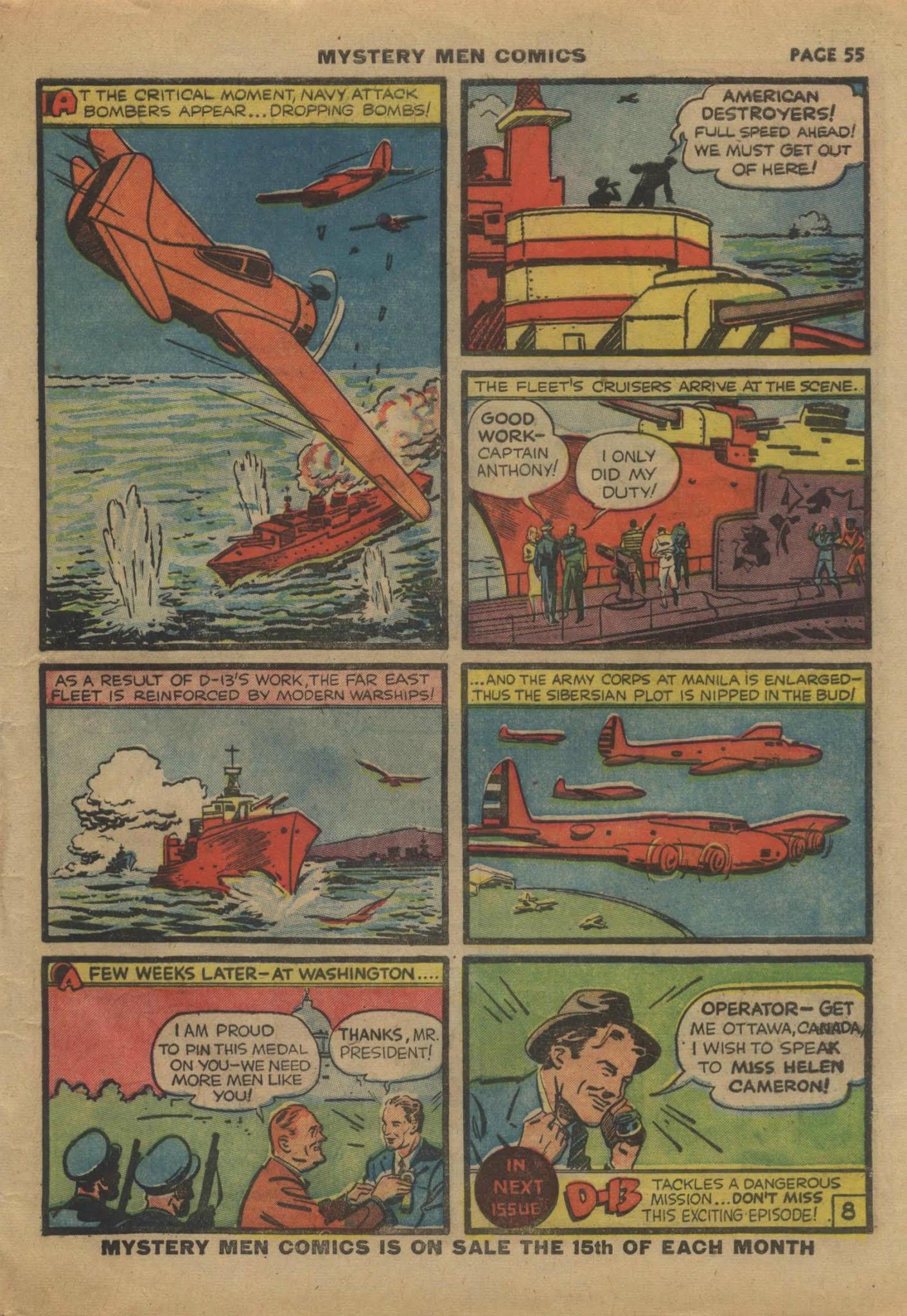 Read online Mystery Men Comics comic -  Issue #14 - 57