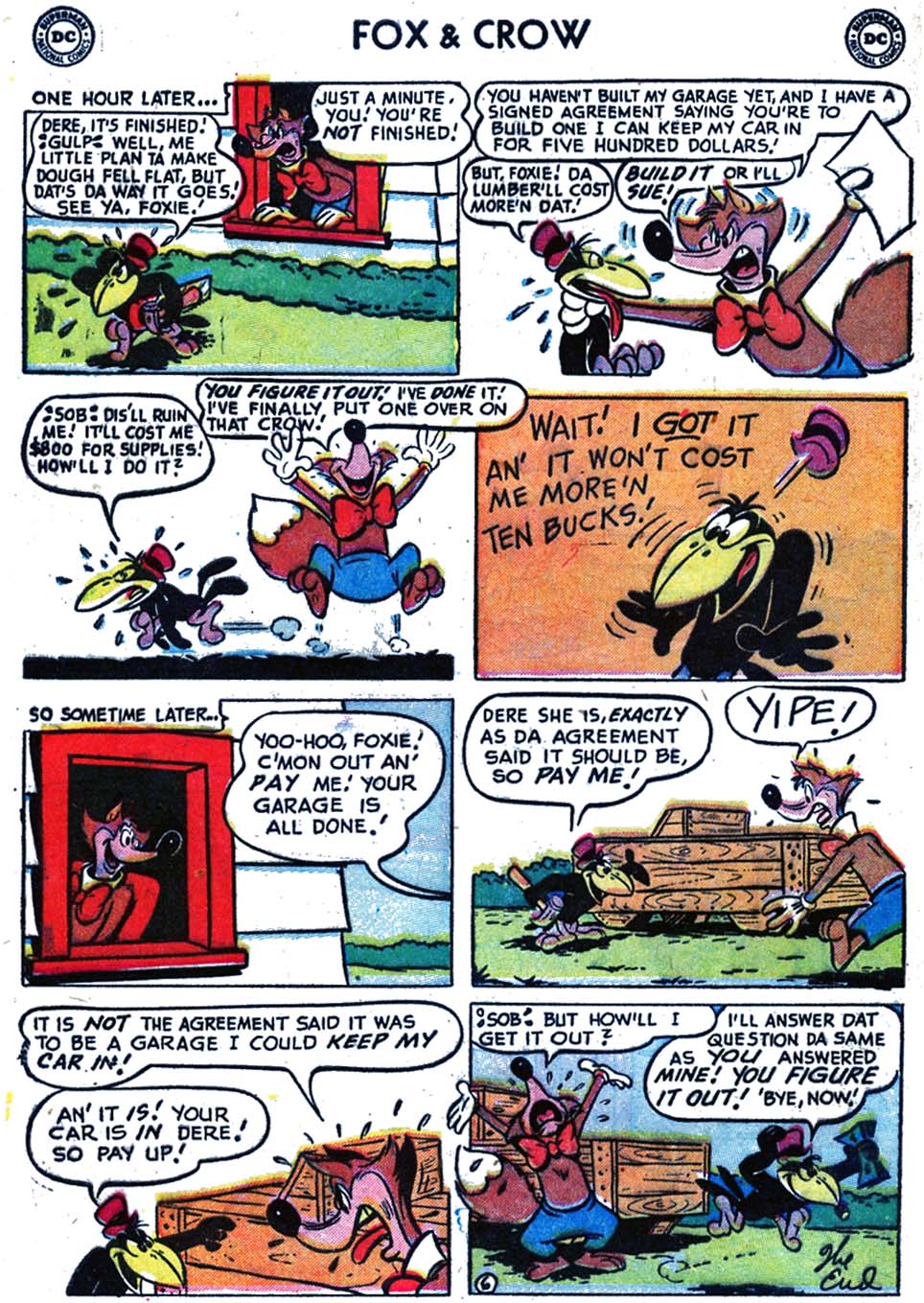 Read online The Fox and the Crow comic -  Issue #8 - 8
