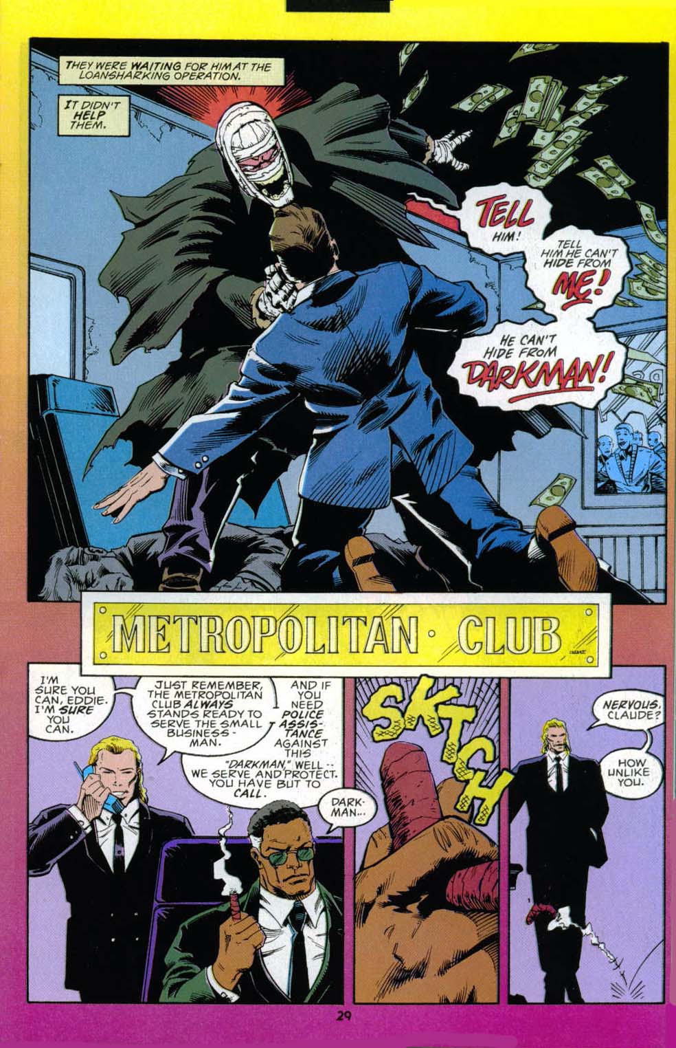 Read online Darkman (1993) comic -  Issue #1 - 22