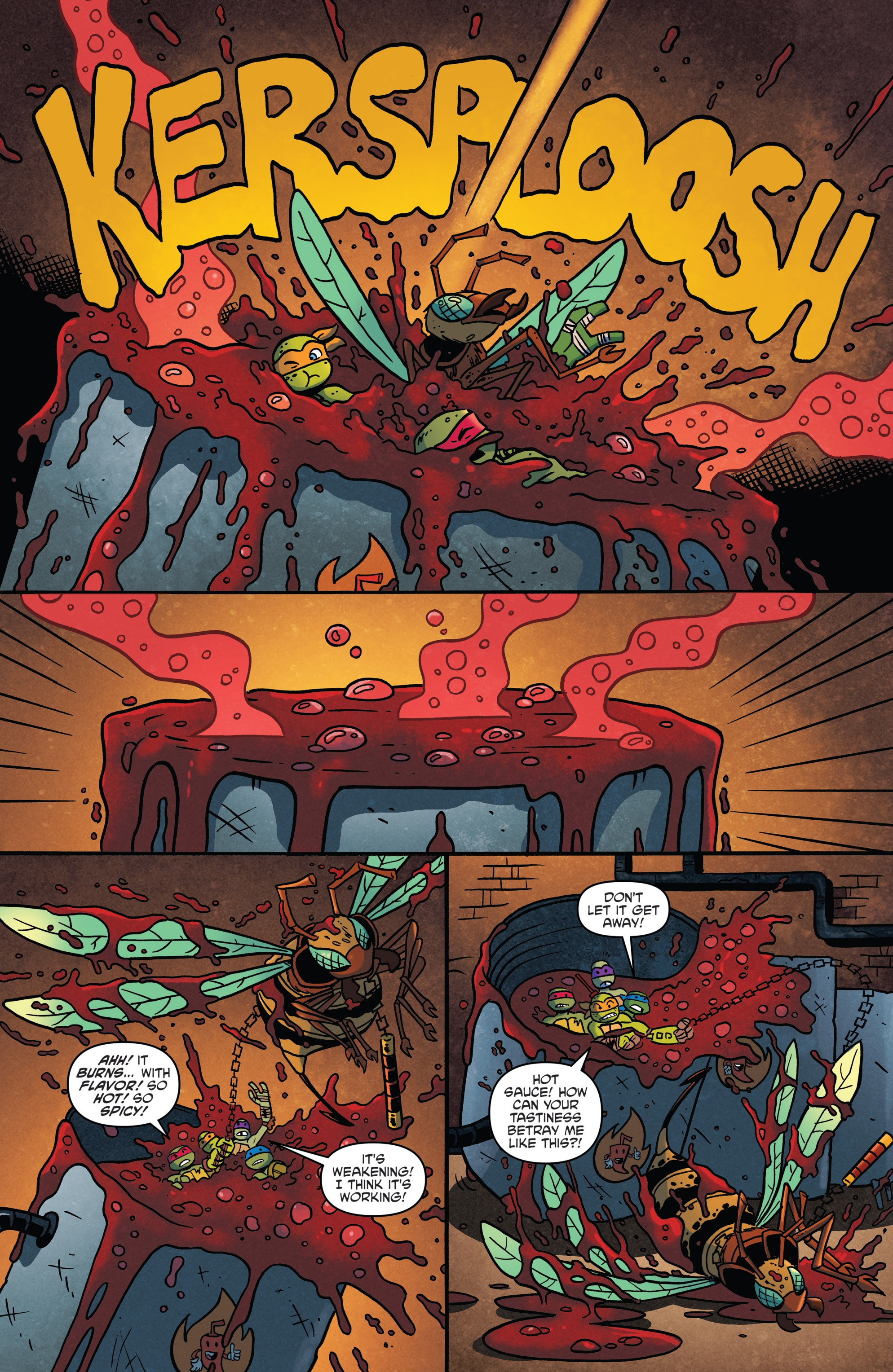 Read online Teenage Mutant Ninja Turtles New Animated Adventures comic -  Issue #14 - 12