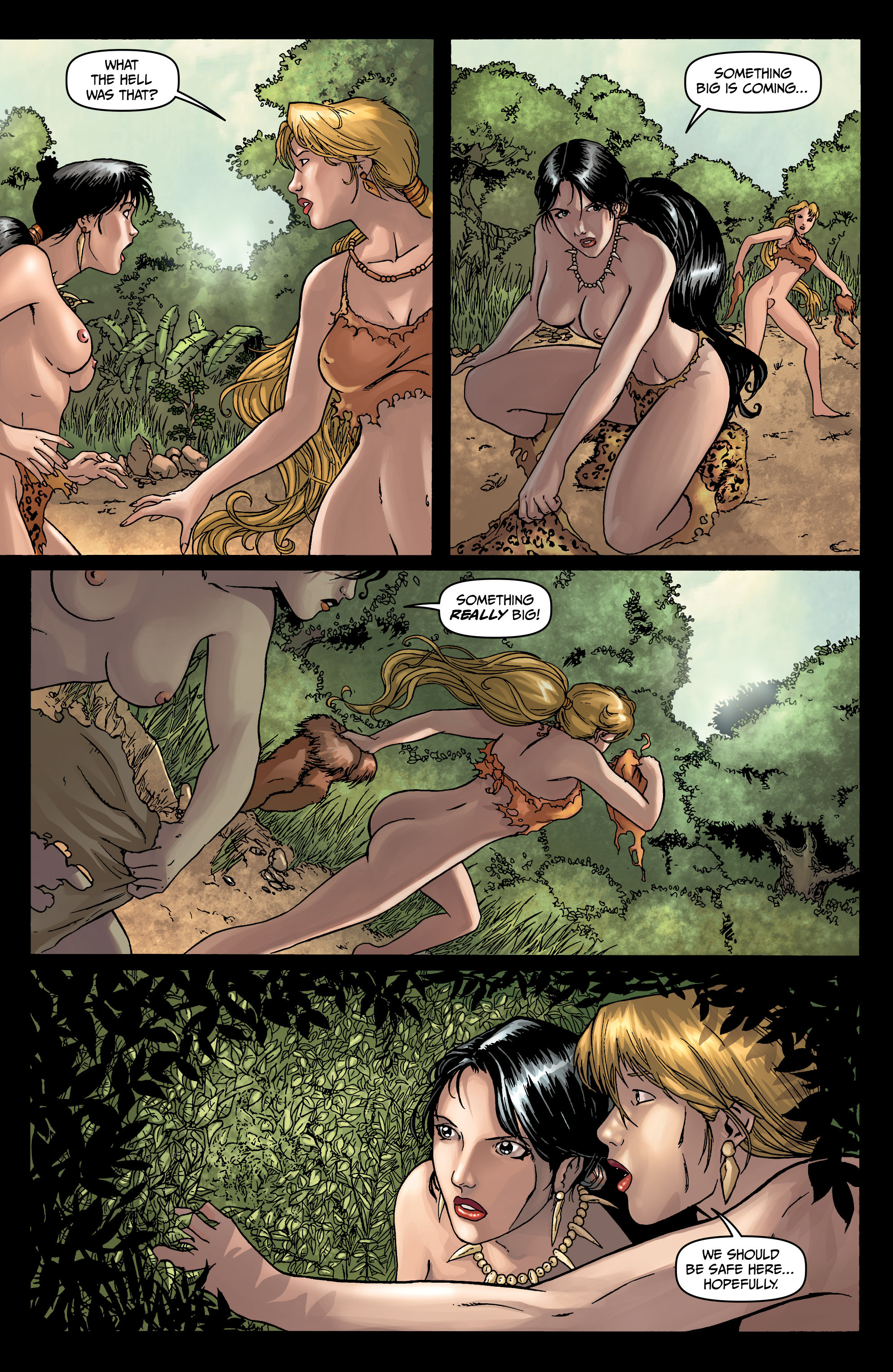 Read online Jungle Fantasy: Vixens comic -  Issue #1 - 14