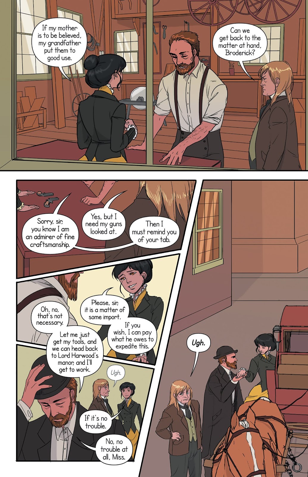The Trials and Tribulations of Miss Tilney issue 3 - Page 5