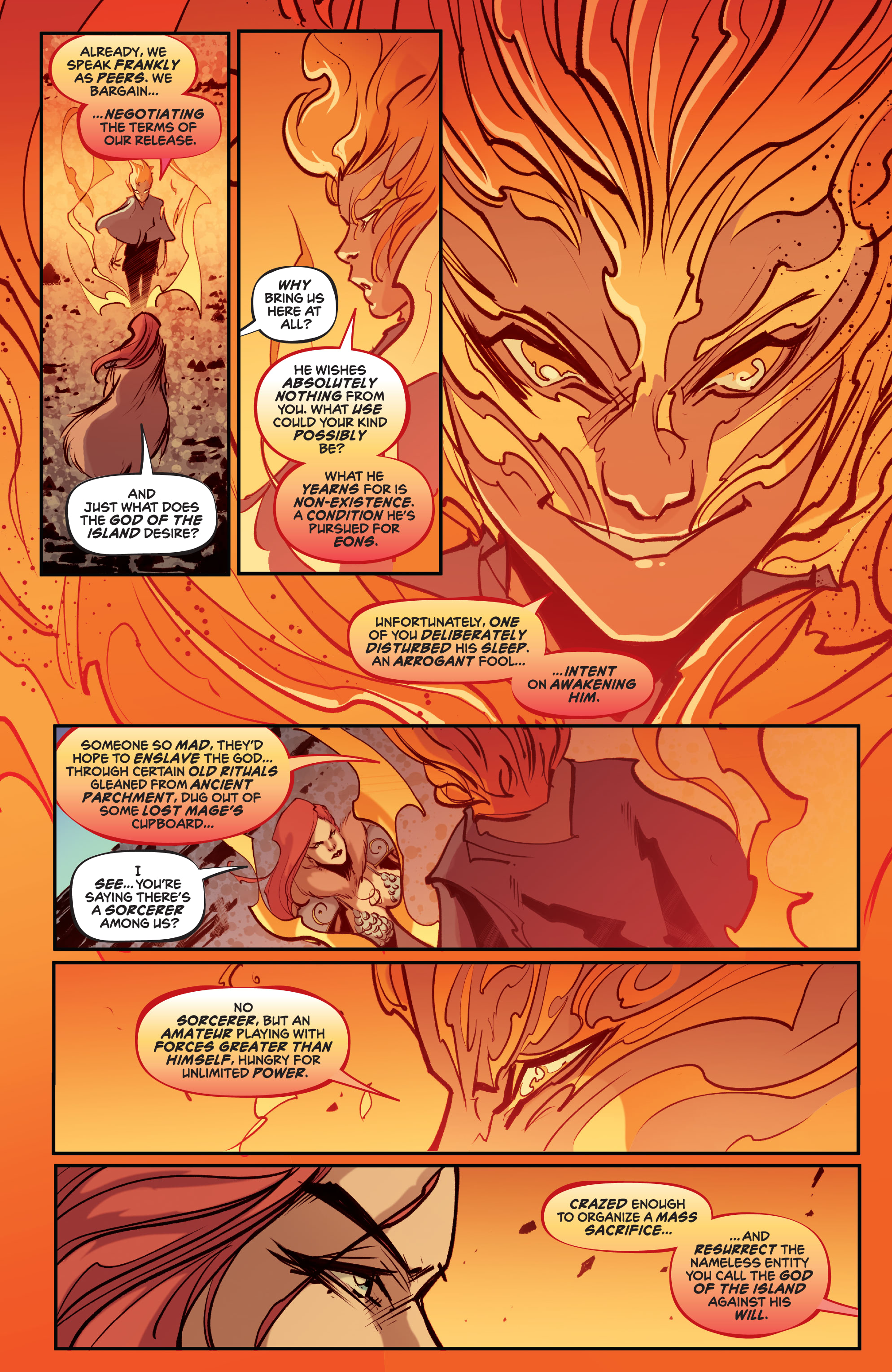 Read online Red Sonja (2021) comic -  Issue #10 - 15