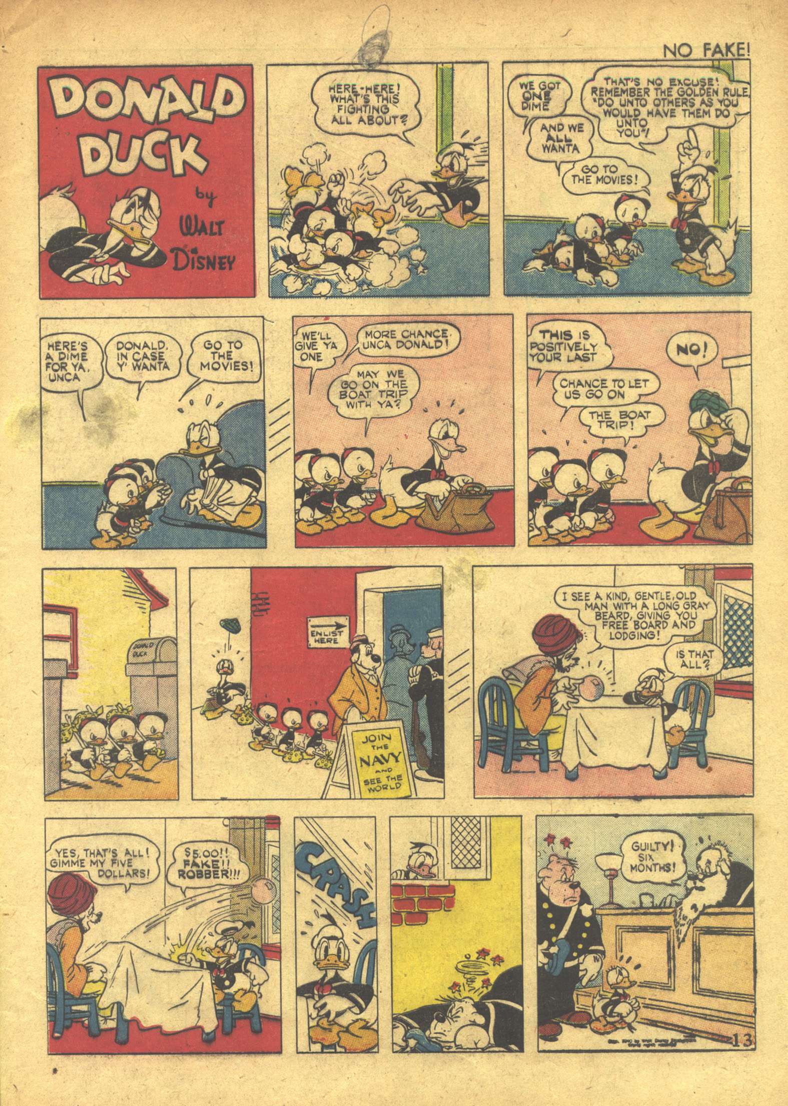 Read online Walt Disney's Comics and Stories comic -  Issue #23 - 15