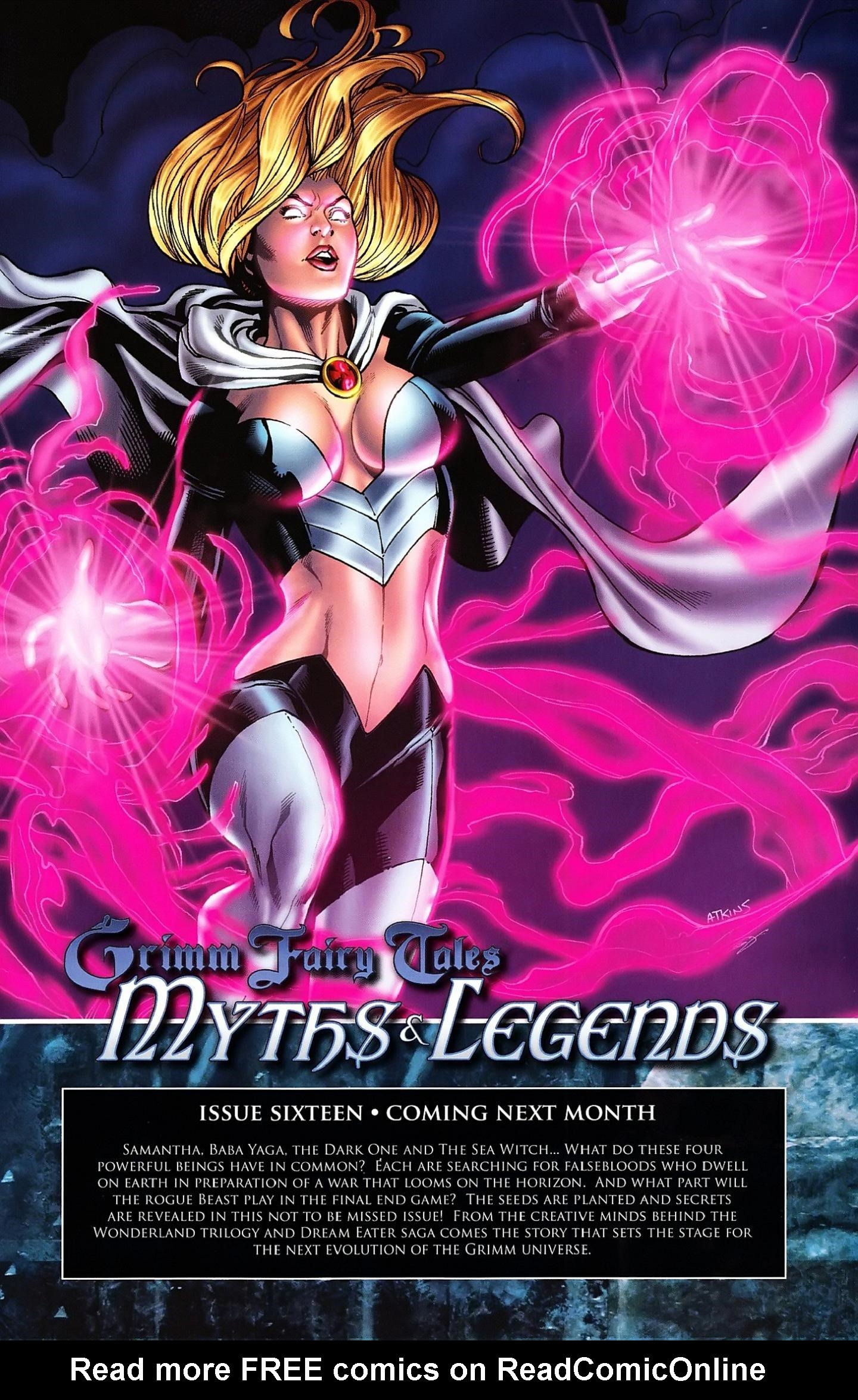 Read online Grimm Fairy Tales: Myths & Legends comic -  Issue #15 - 24