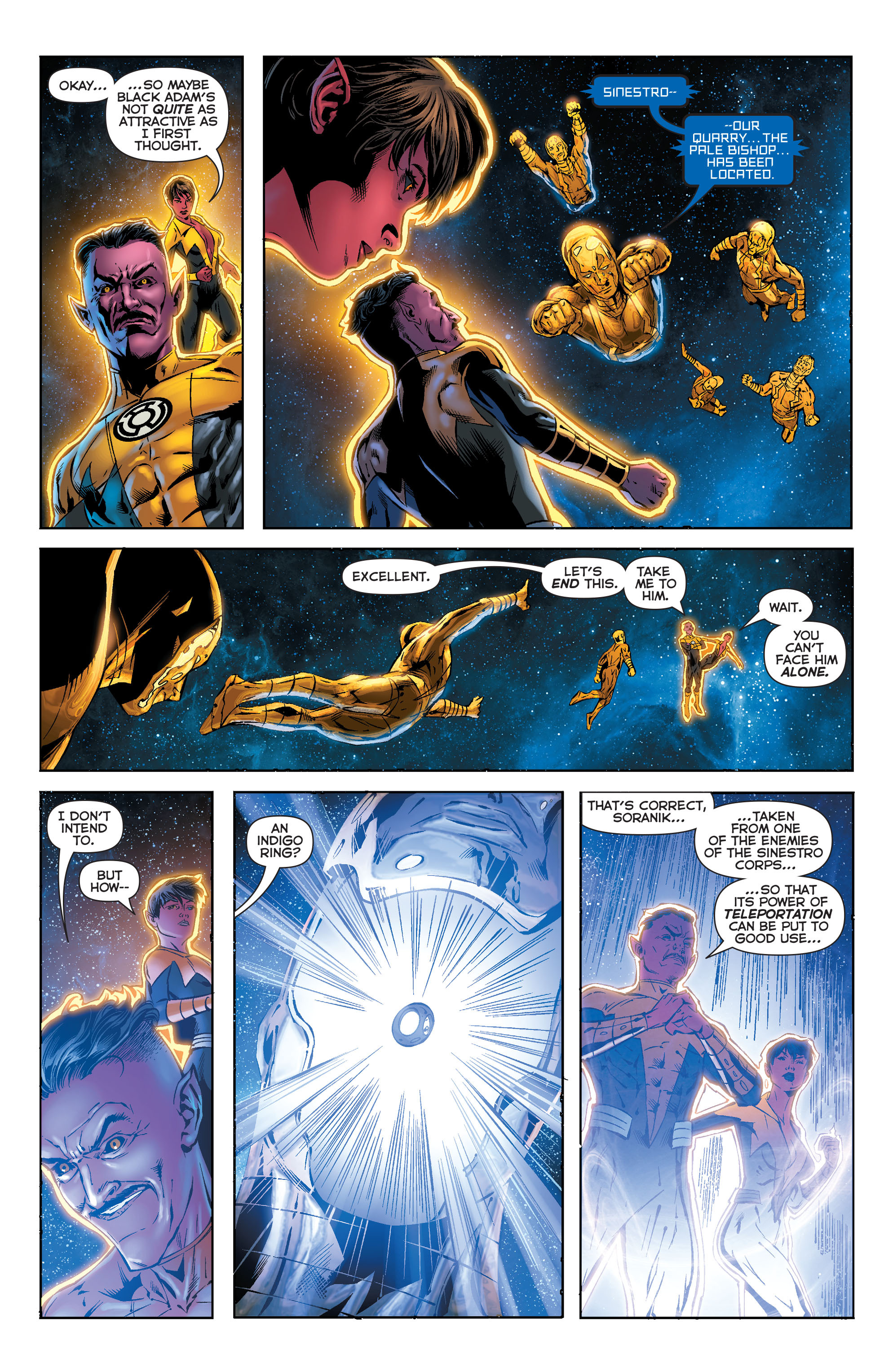 Read online Sinestro comic -  Issue #19 - 20