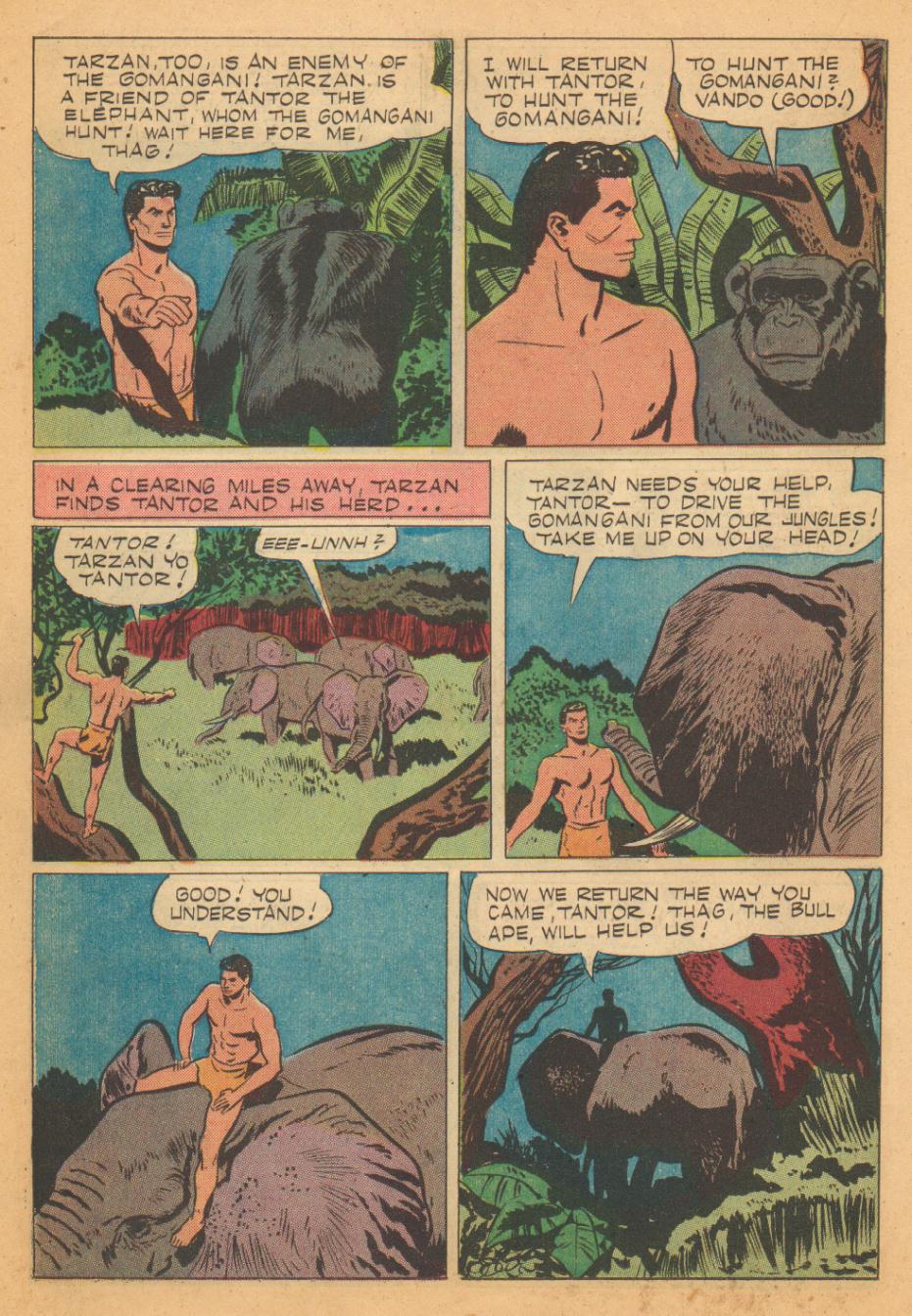 Read online Tarzan (1948) comic -  Issue #78 - 14