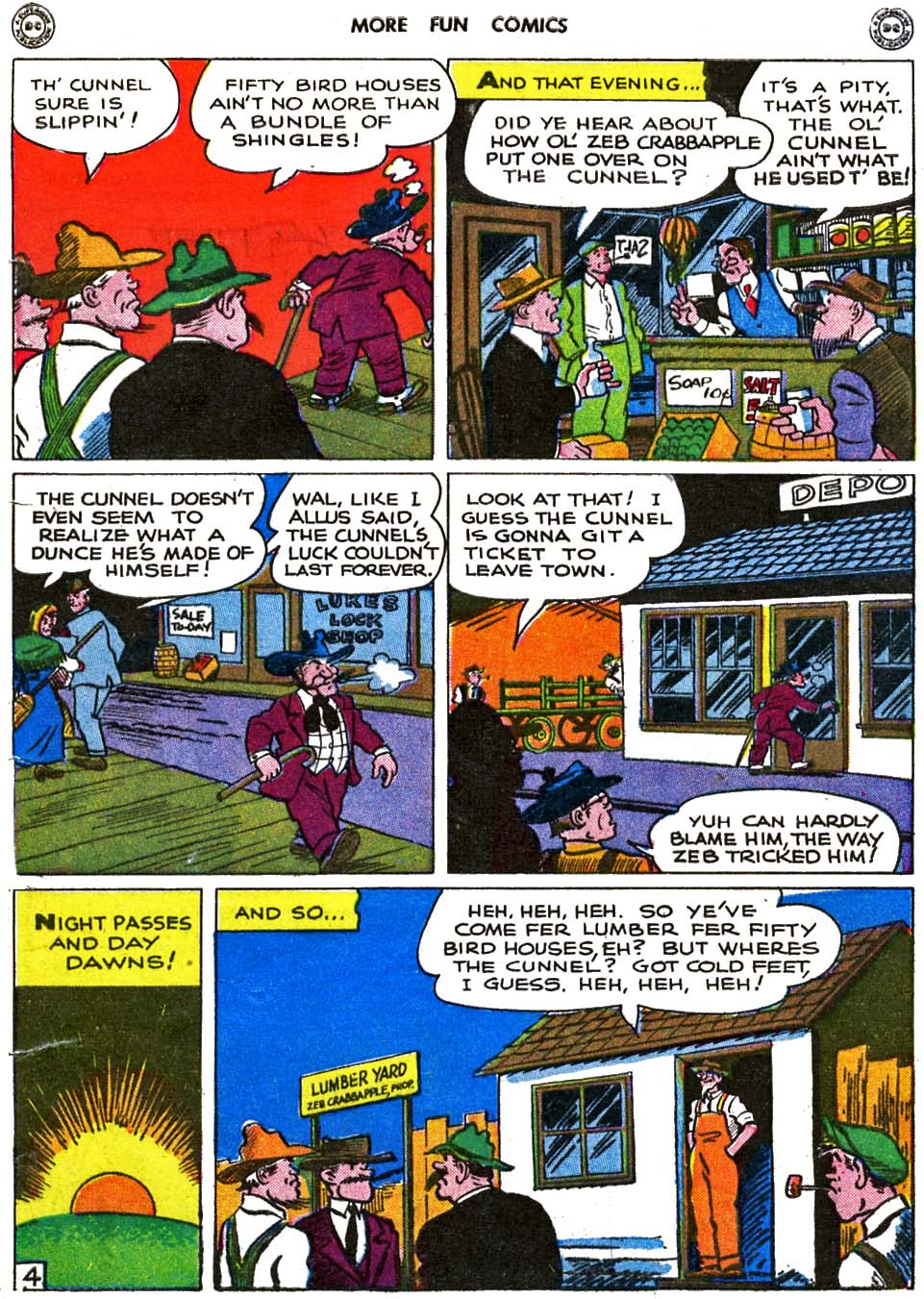 Read online More Fun Comics comic -  Issue #114 - 102