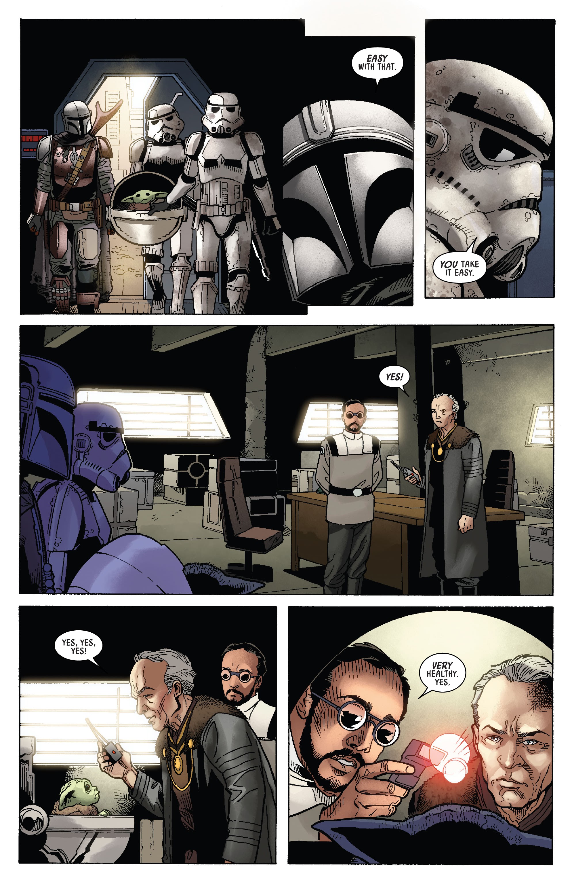Read online Star Wars: The Mandalorian comic -  Issue #3 - 5