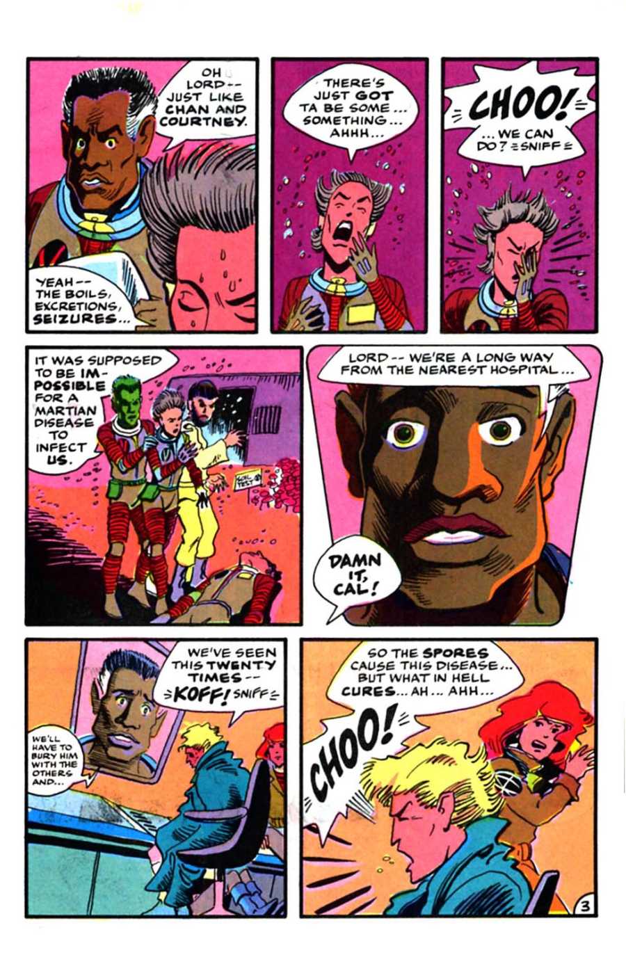 Read online Mars comic -  Issue #8 - 5