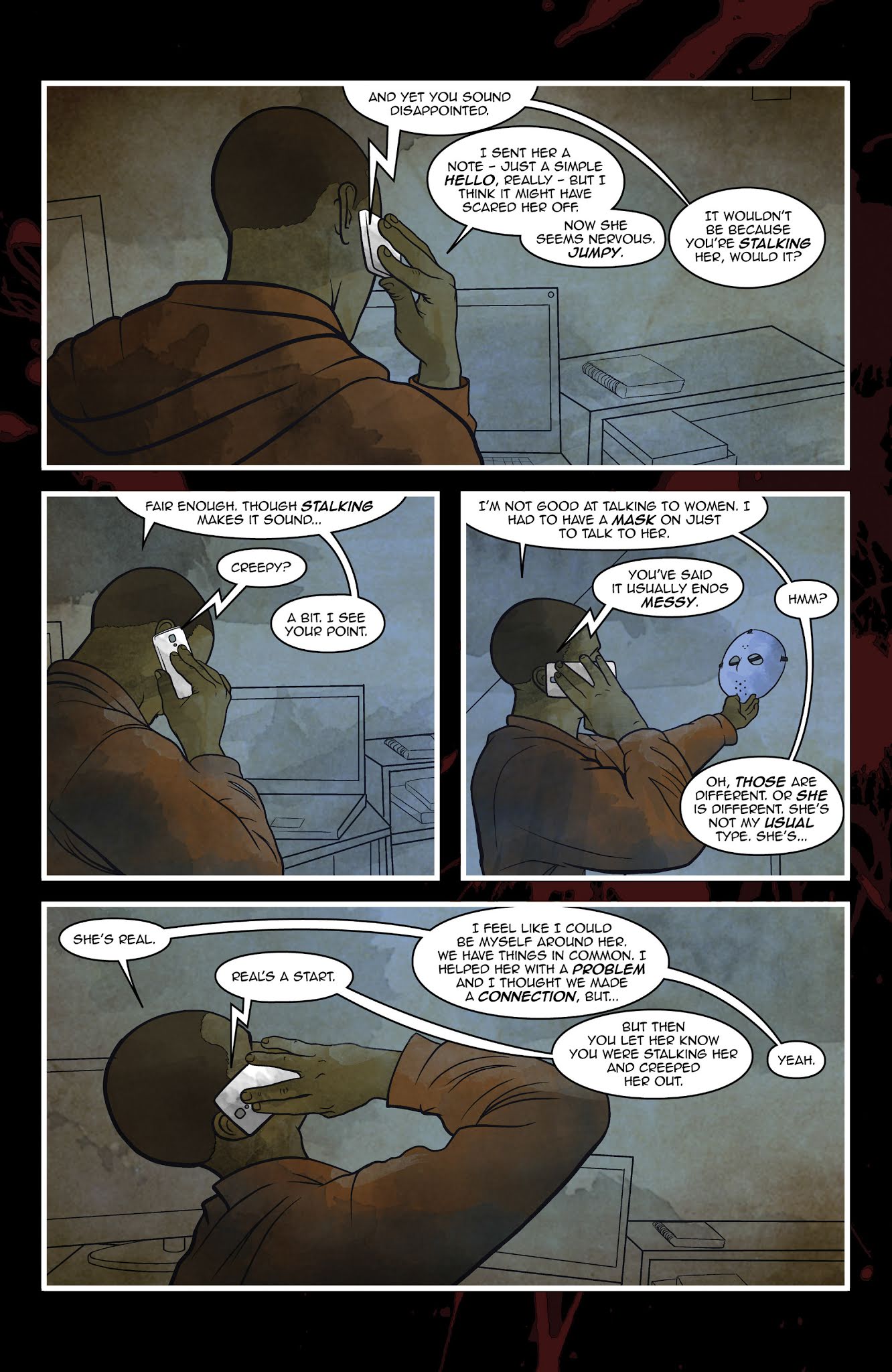 Read online A Voice In The Dark: Get Your Gun comic -  Issue #1 - 12