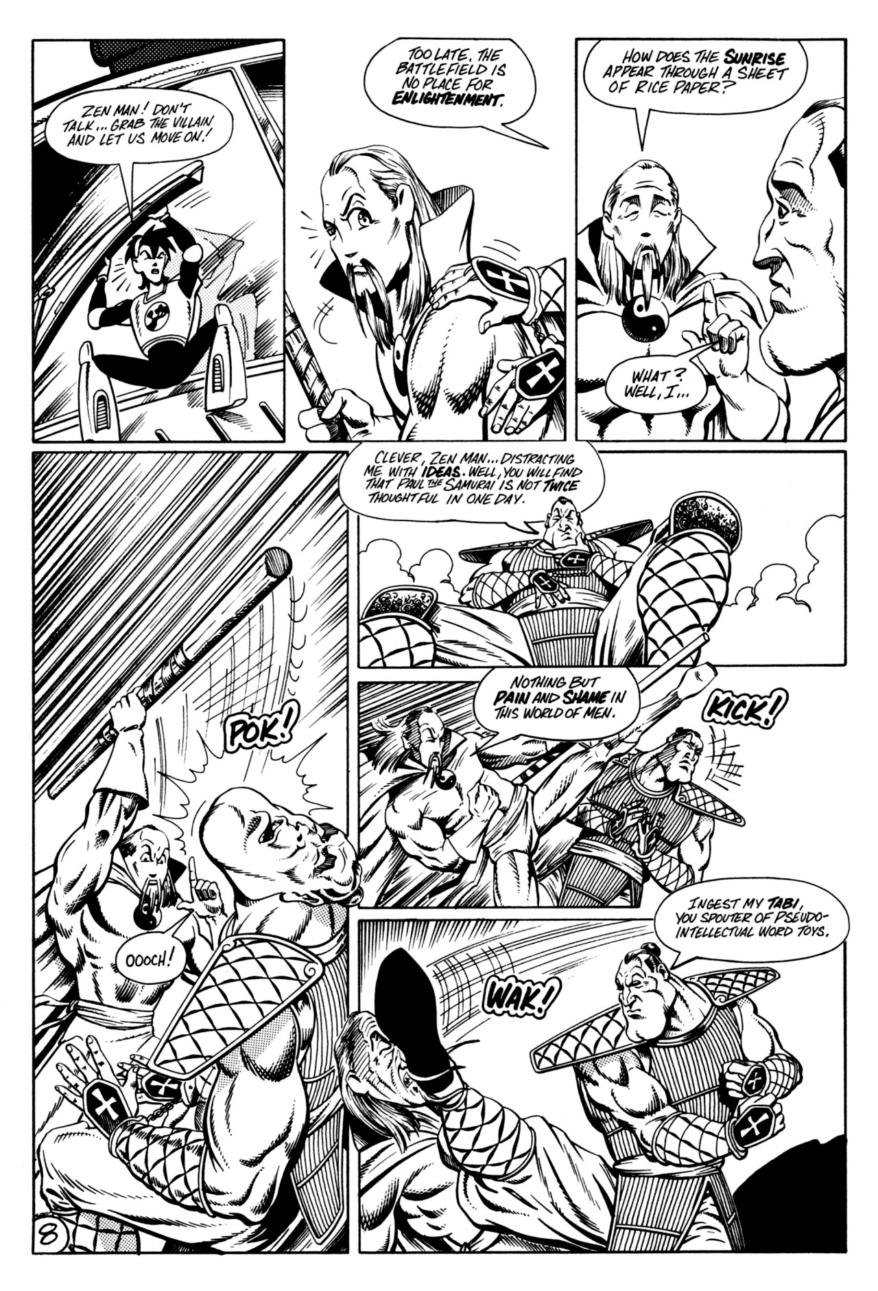 Read online Paul the Samurai (1992) comic -  Issue #2 - 10
