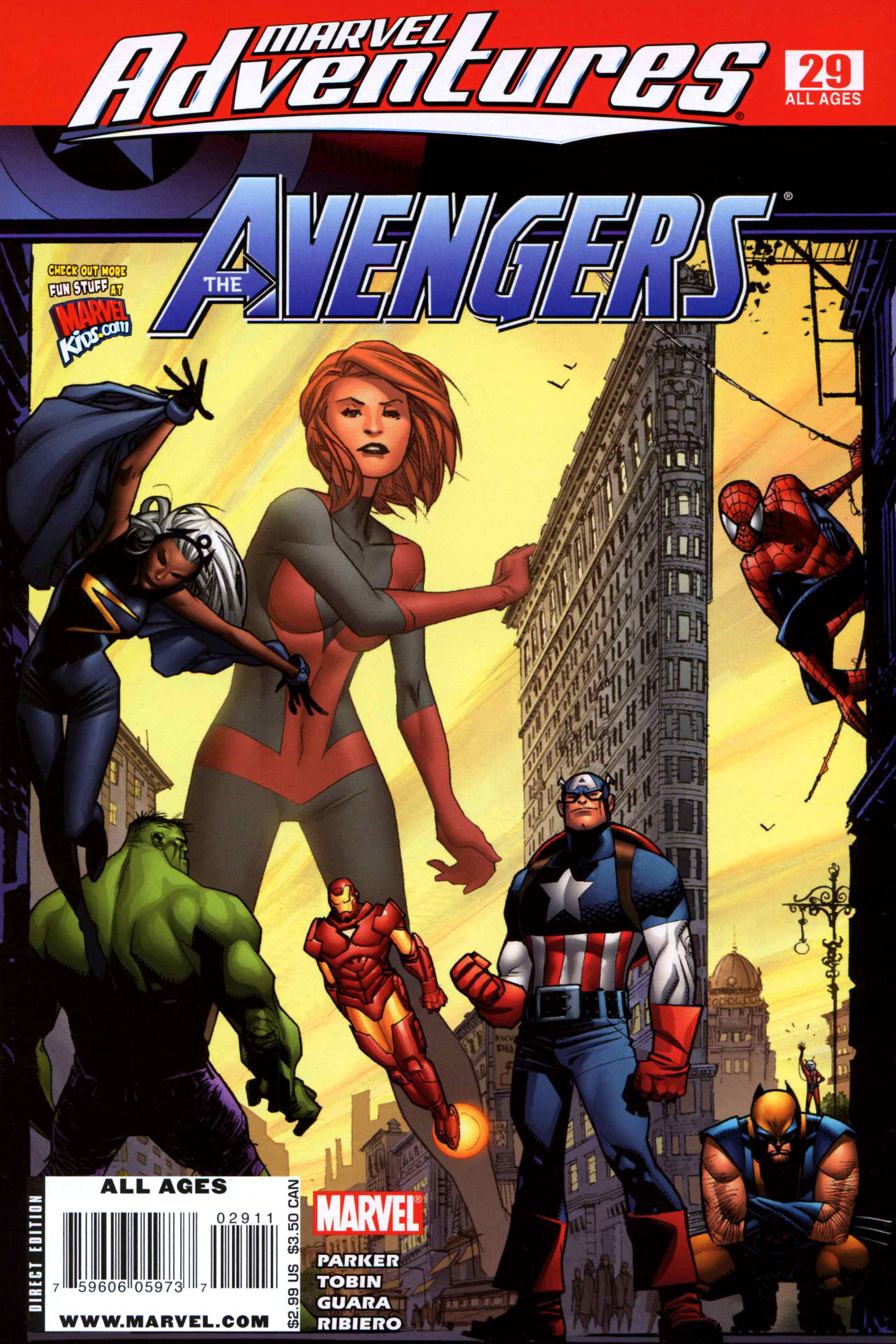 Read online Marvel Adventures The Avengers comic -  Issue #29 - 1