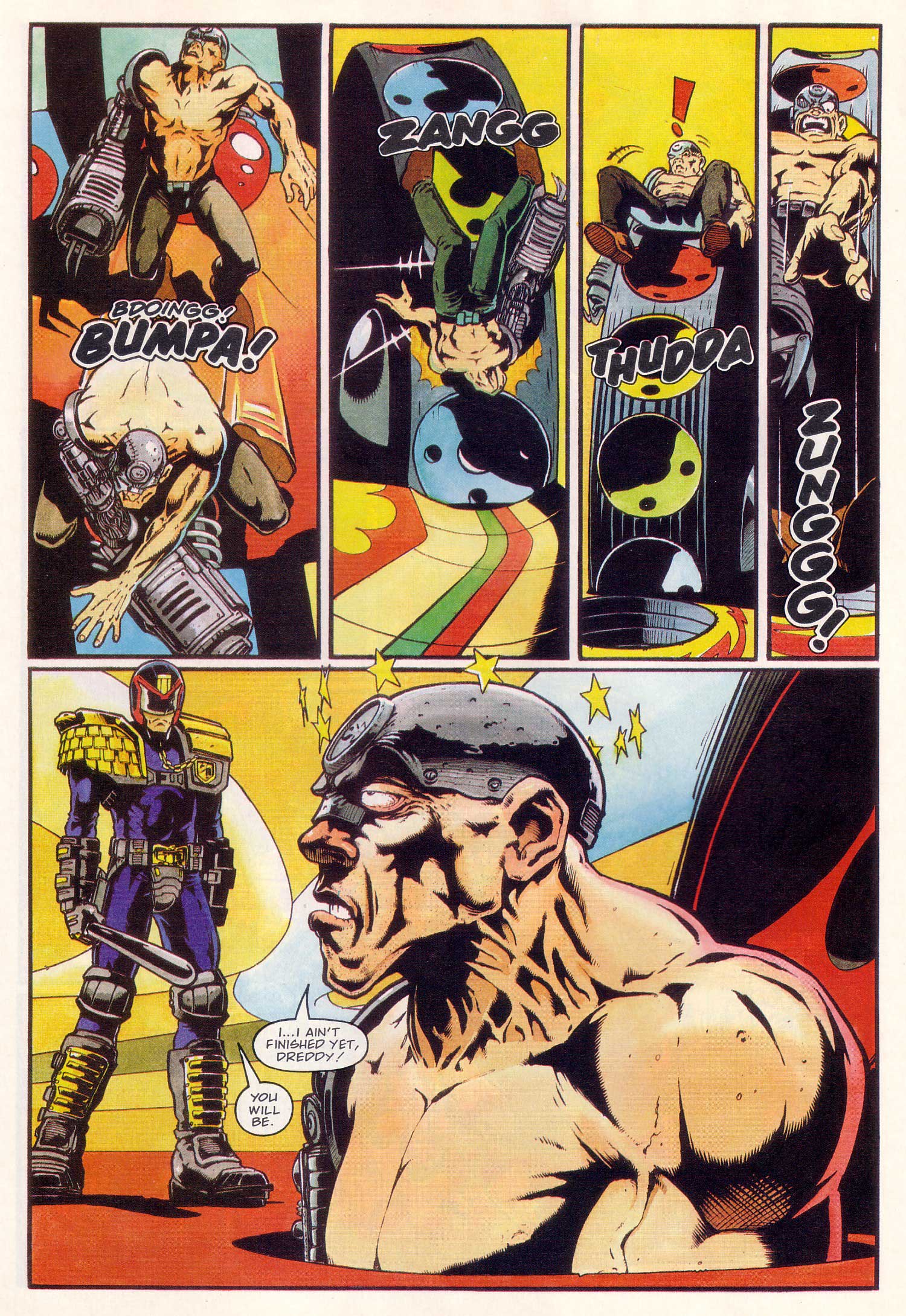 Read online Judge Dredd Lawman of the Future comic -  Issue #3 - 14