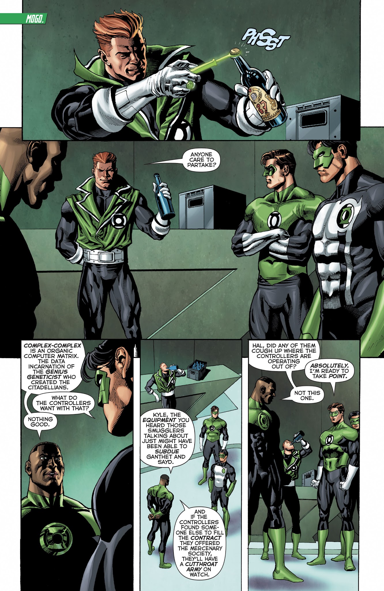 Read online Hal Jordan And The Green Lantern Corps comic -  Issue #34 - 14
