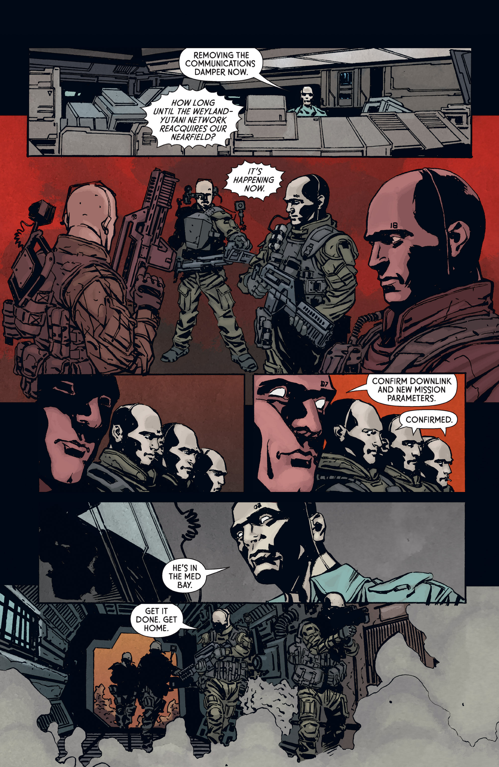 Read online Aliens: Defiance comic -  Issue #3 - 6