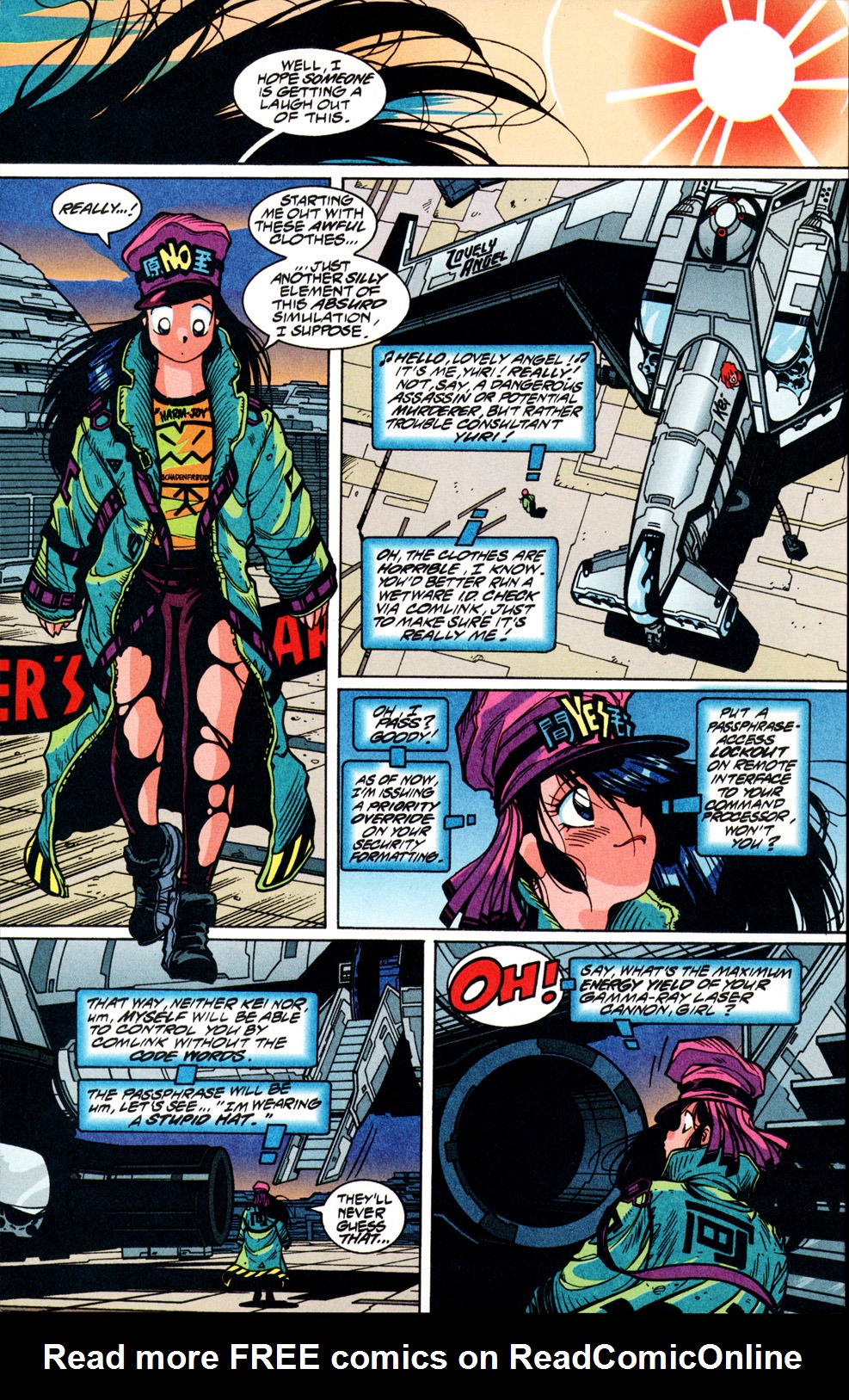 Read online Dirty Pair: Fatal But Not Serious comic -  Issue #2 - 18