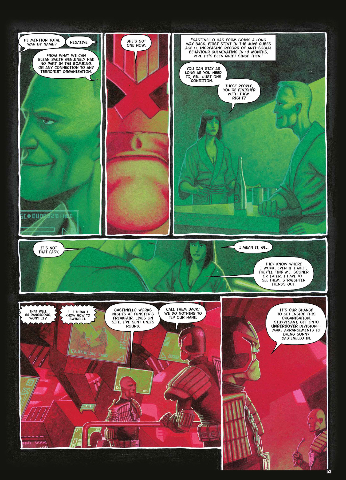Read online Judge Dredd: The Complete Case Files comic -  Issue # TPB 39 (Part 1) - 54