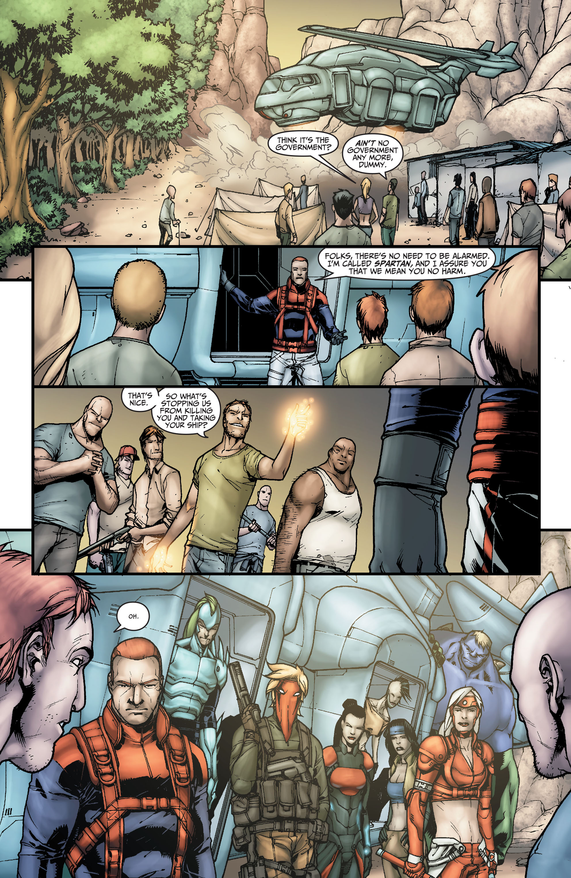 Read online WildCats (2008) comic -  Issue #3 - 9