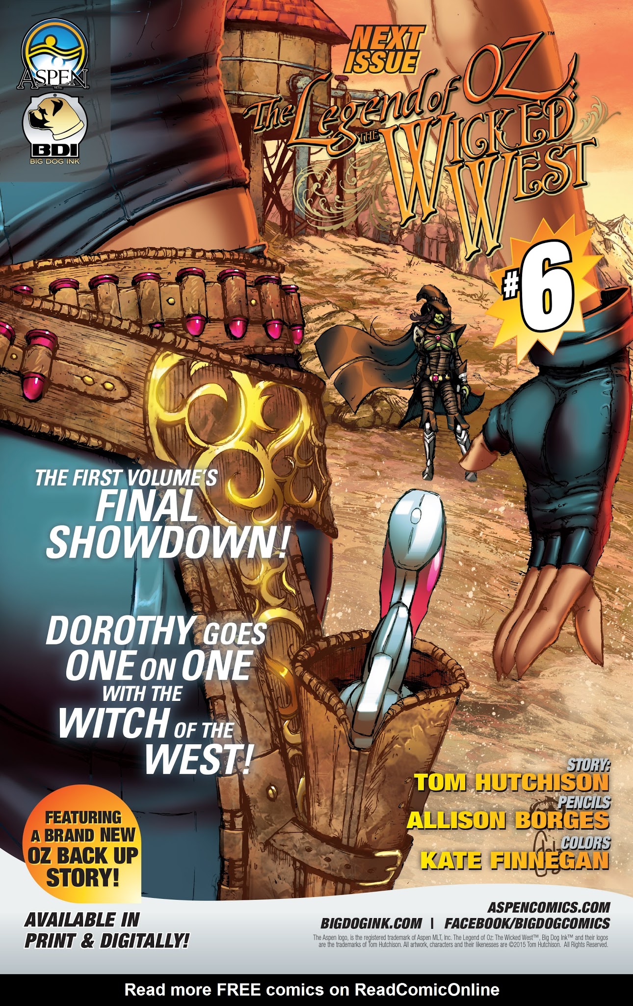 Read online Legend of Oz: The Wicked West (2015) comic -  Issue #5 - 31