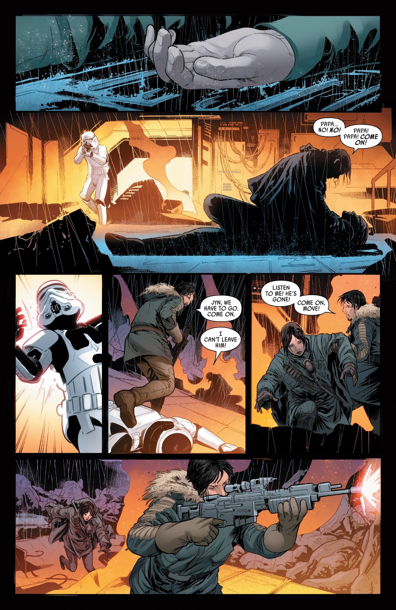 Read online Star Wars: Rogue One Adaptation comic -  Issue #4 - 7