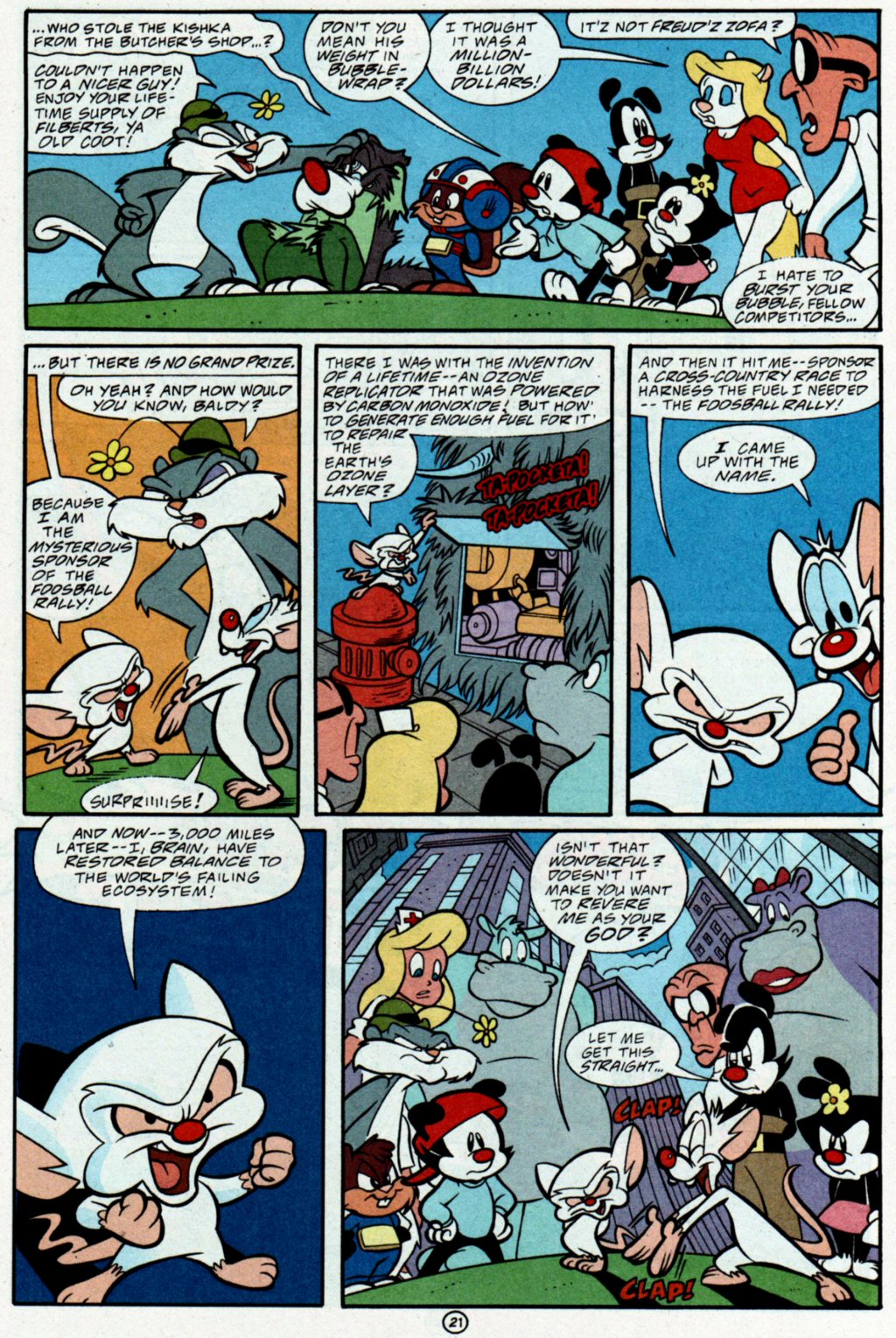 Read online Animaniacs comic -  Issue #59 - 22
