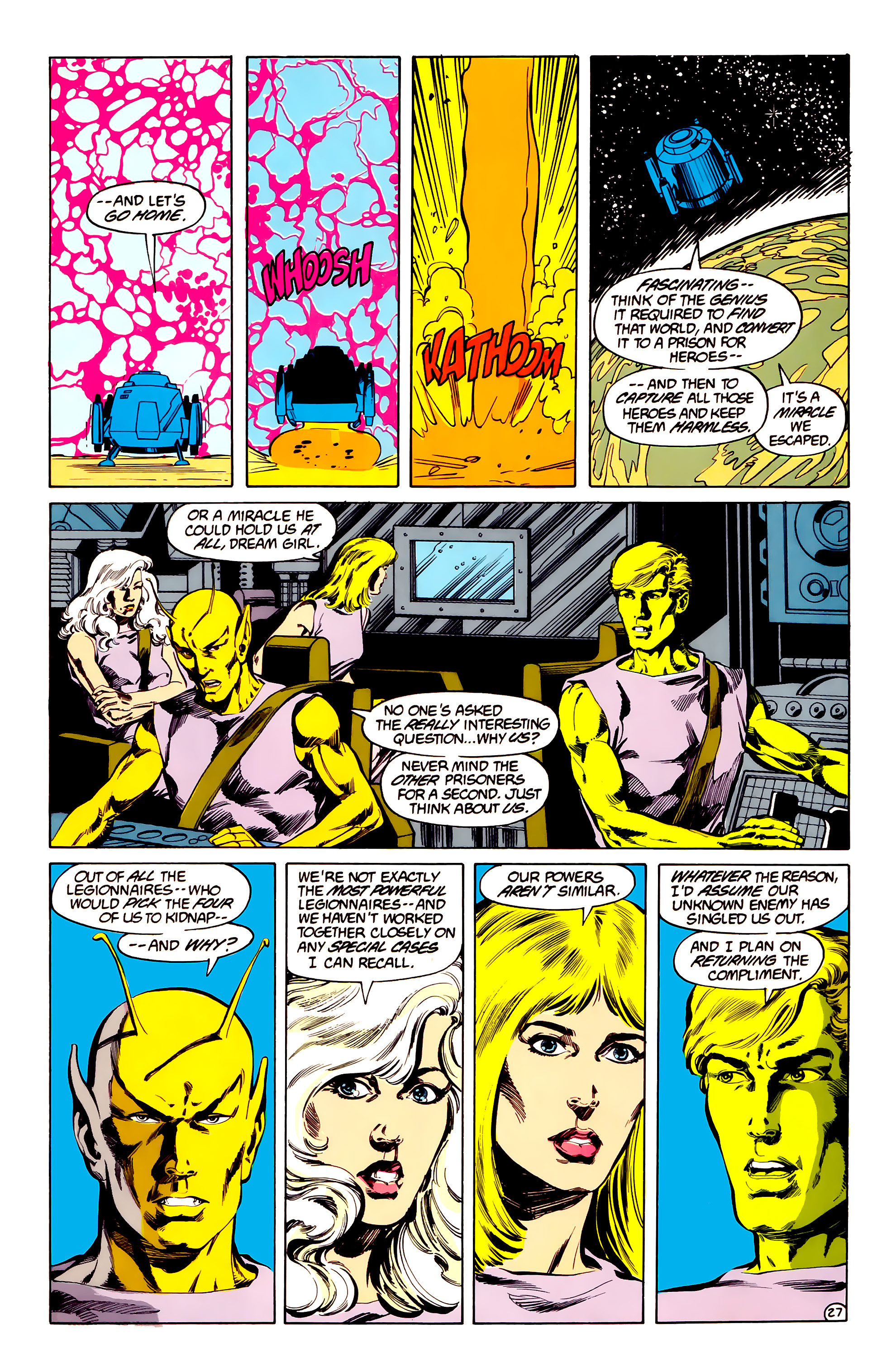 Read online Legion of Super-Heroes (1984) comic -  Issue #33 - 28