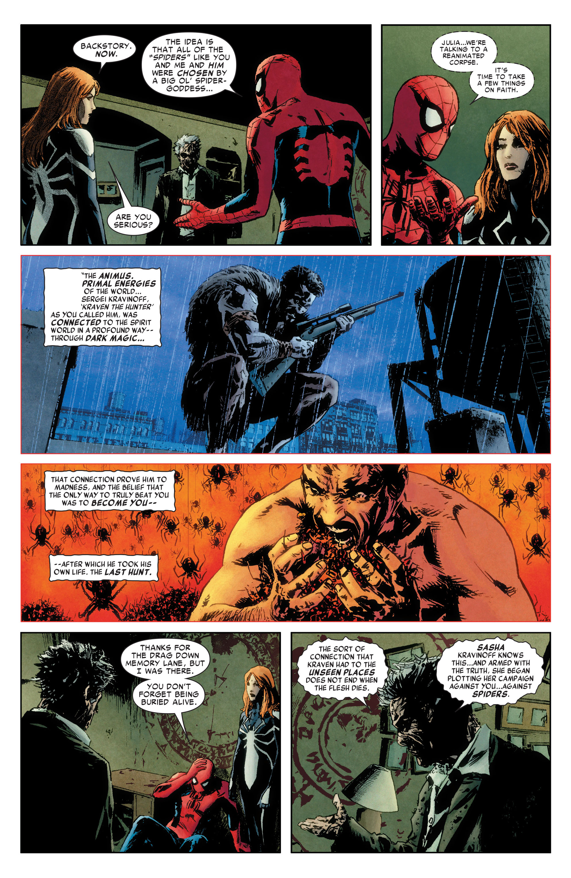 Read online Amazing Spider-Man: Grim Hunt comic -  Issue # TPB (Part 1) - 44