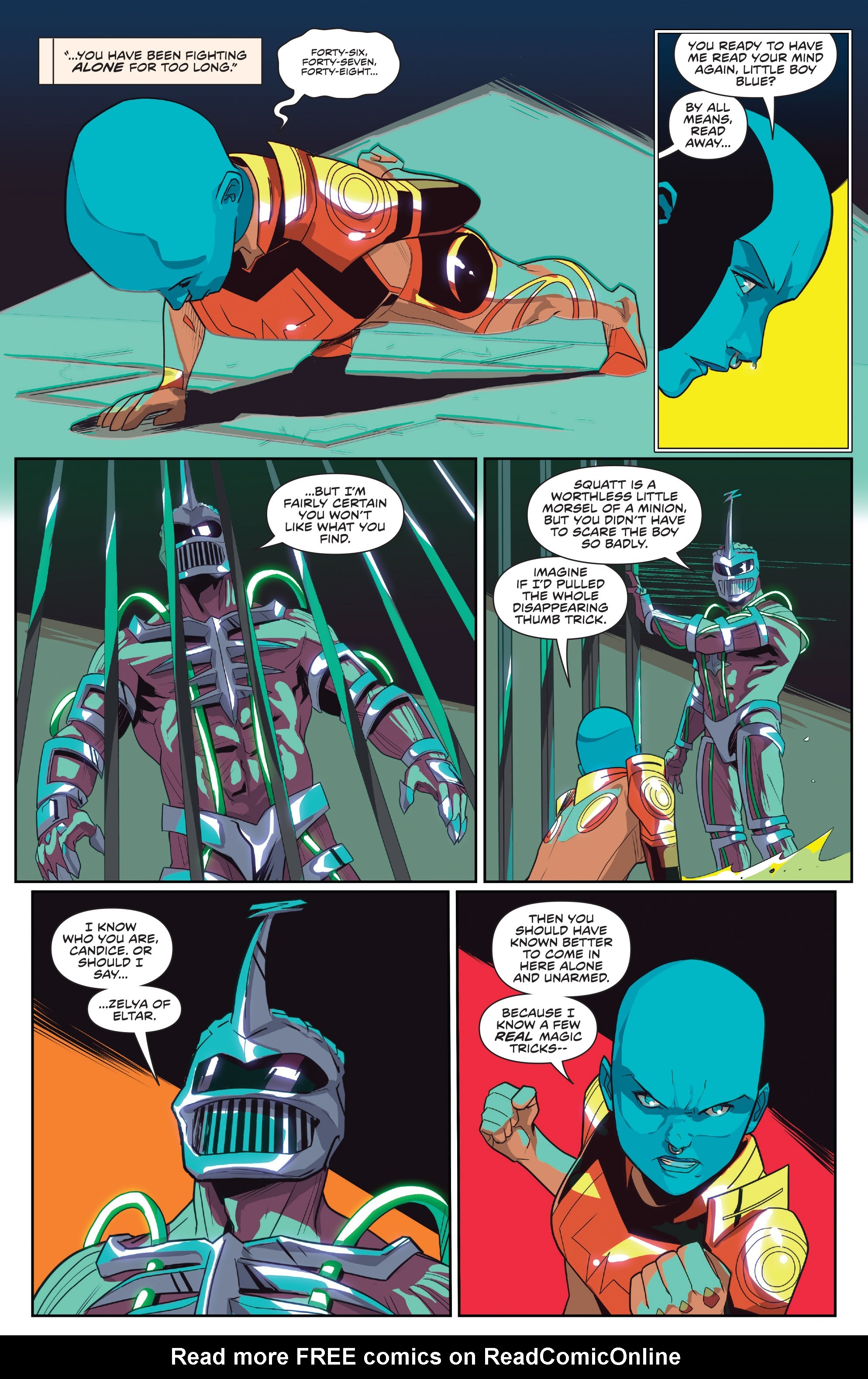 Read online Mighty Morphin comic -  Issue #9 - 22