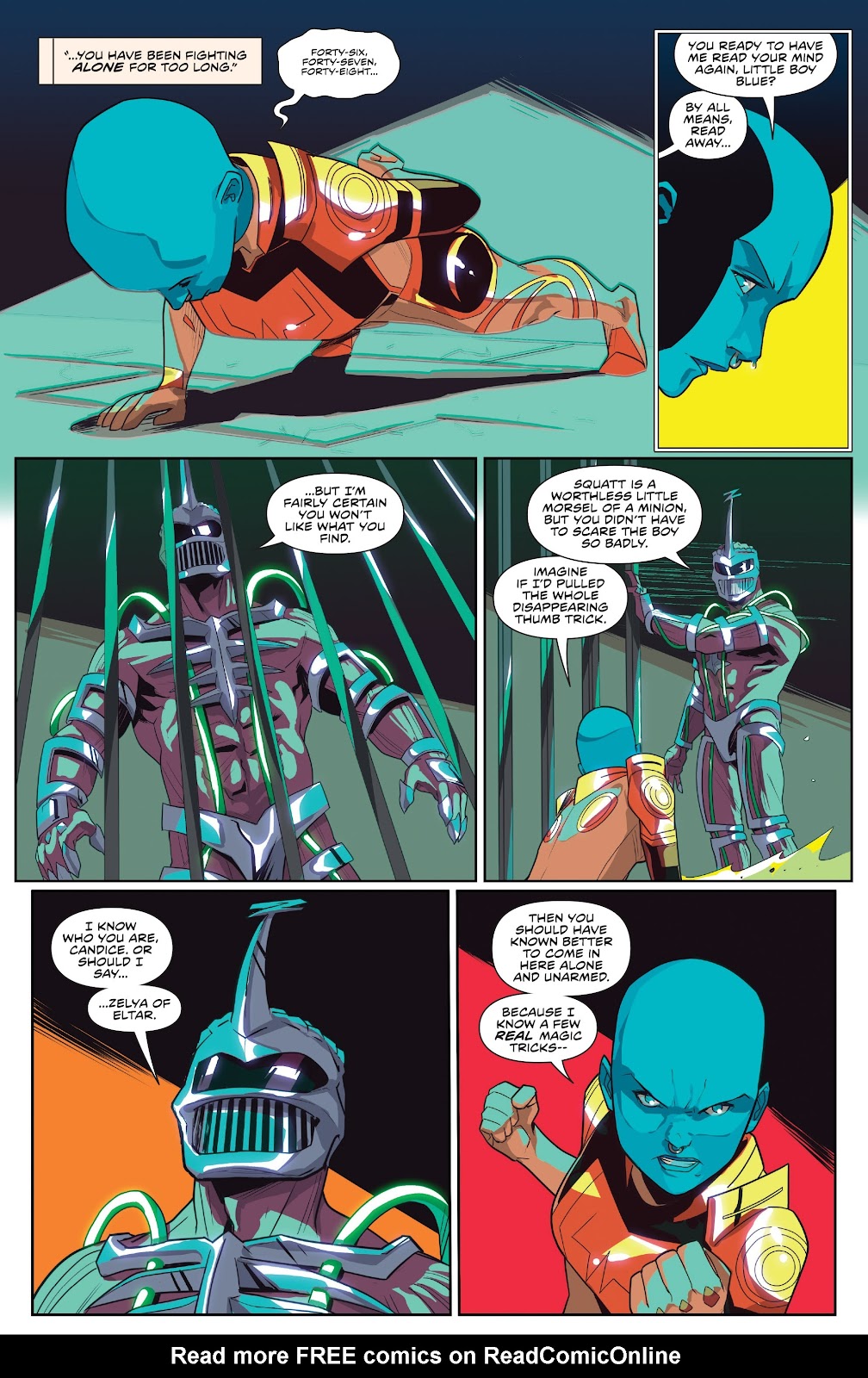 Mighty Morphin issue 9 - Page 22