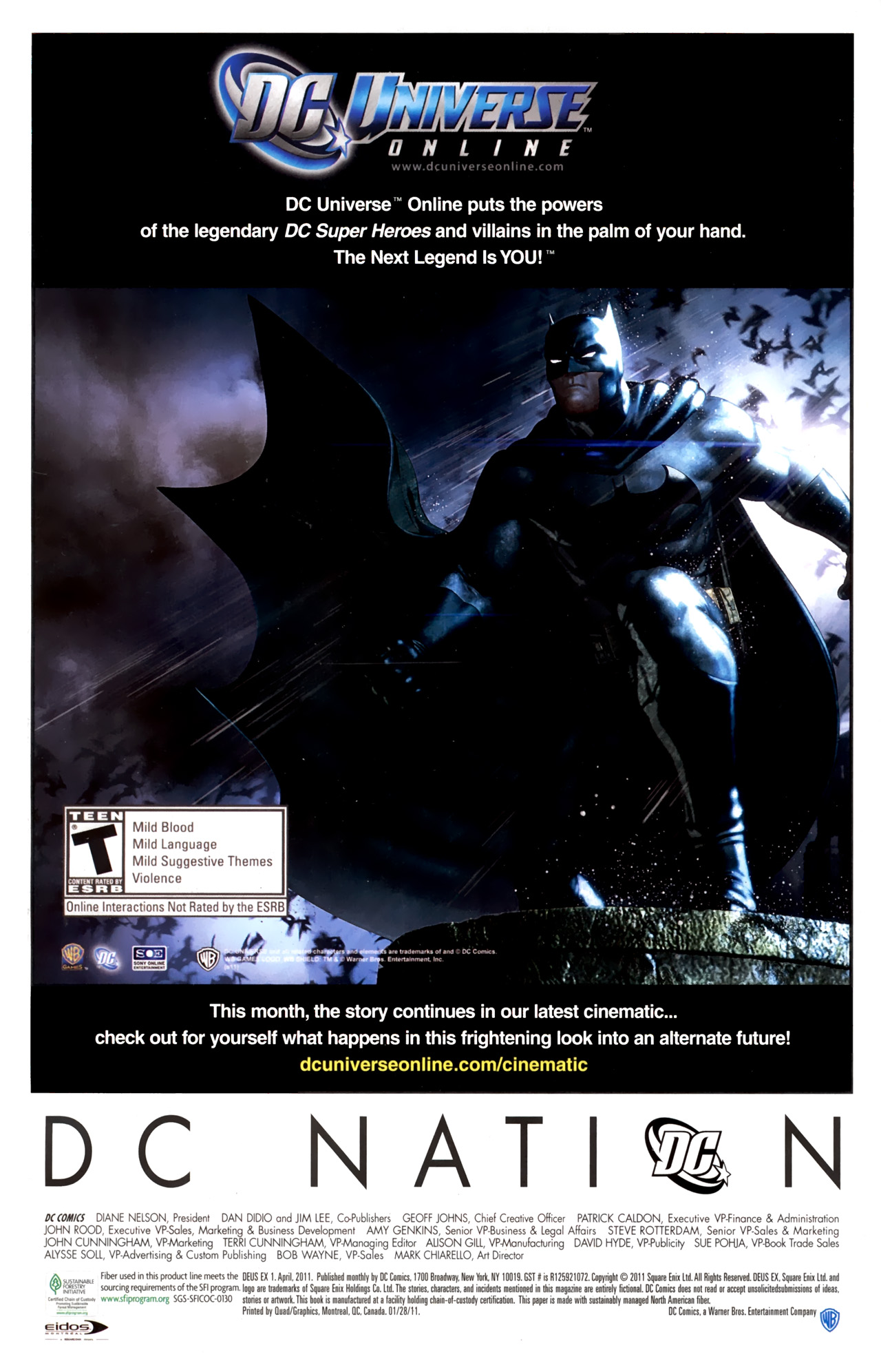 Read online Deus Ex comic -  Issue #1 - 22