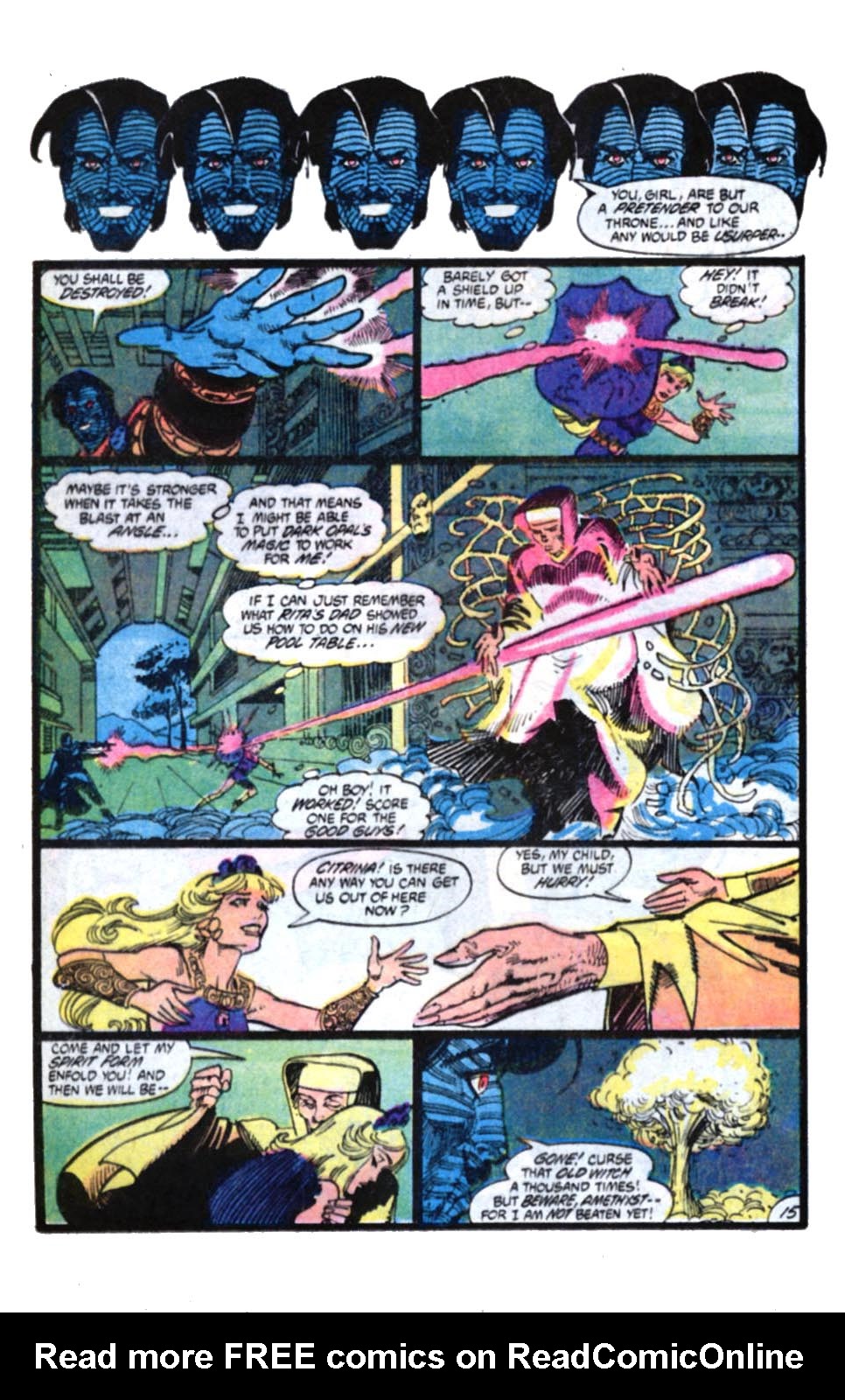 Read online Amethyst, Princess of Gemworld comic -  Issue #4 - 15