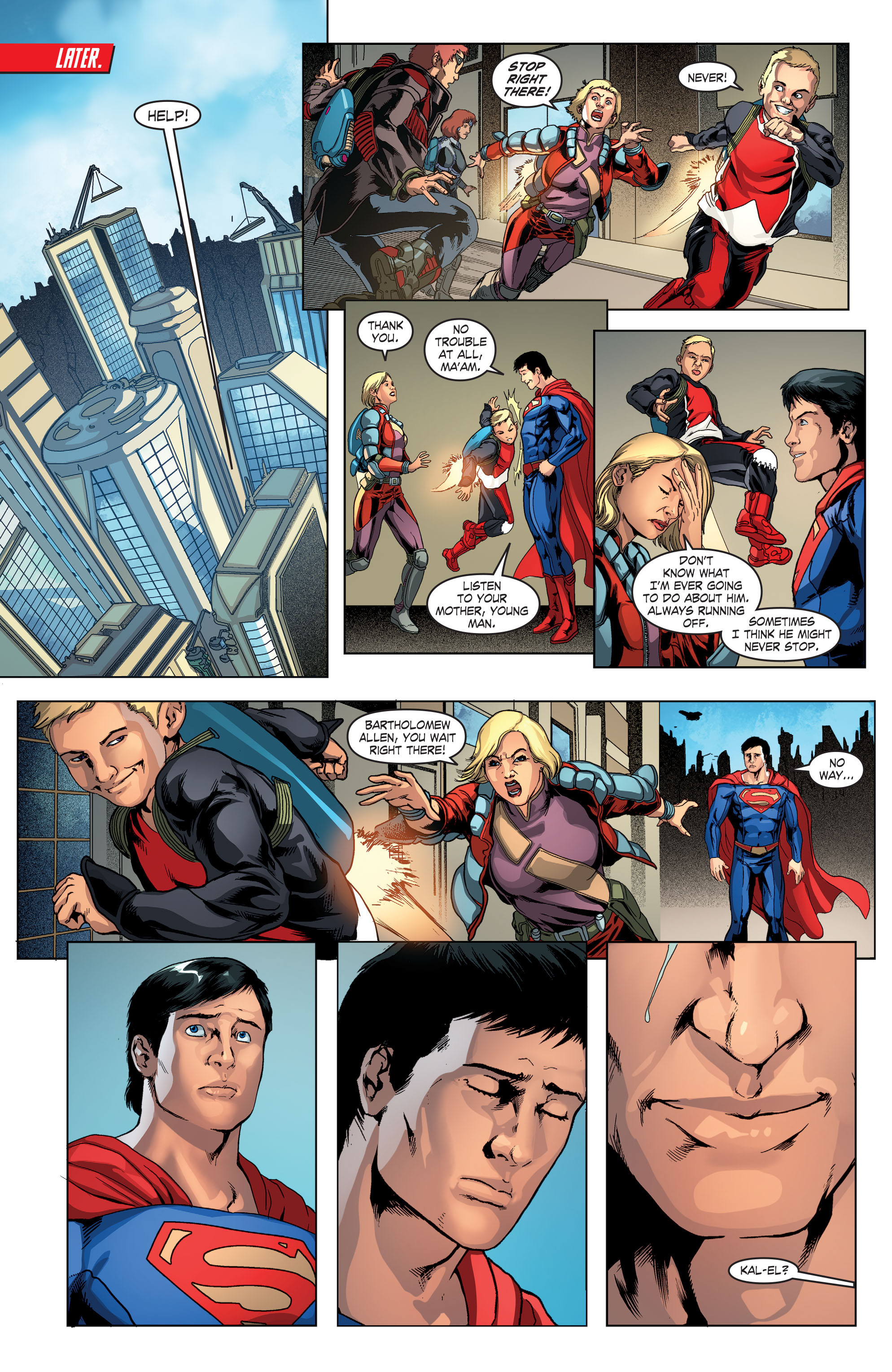 Read online Smallville Season 11 [II] comic -  Issue # TPB 4 - 97