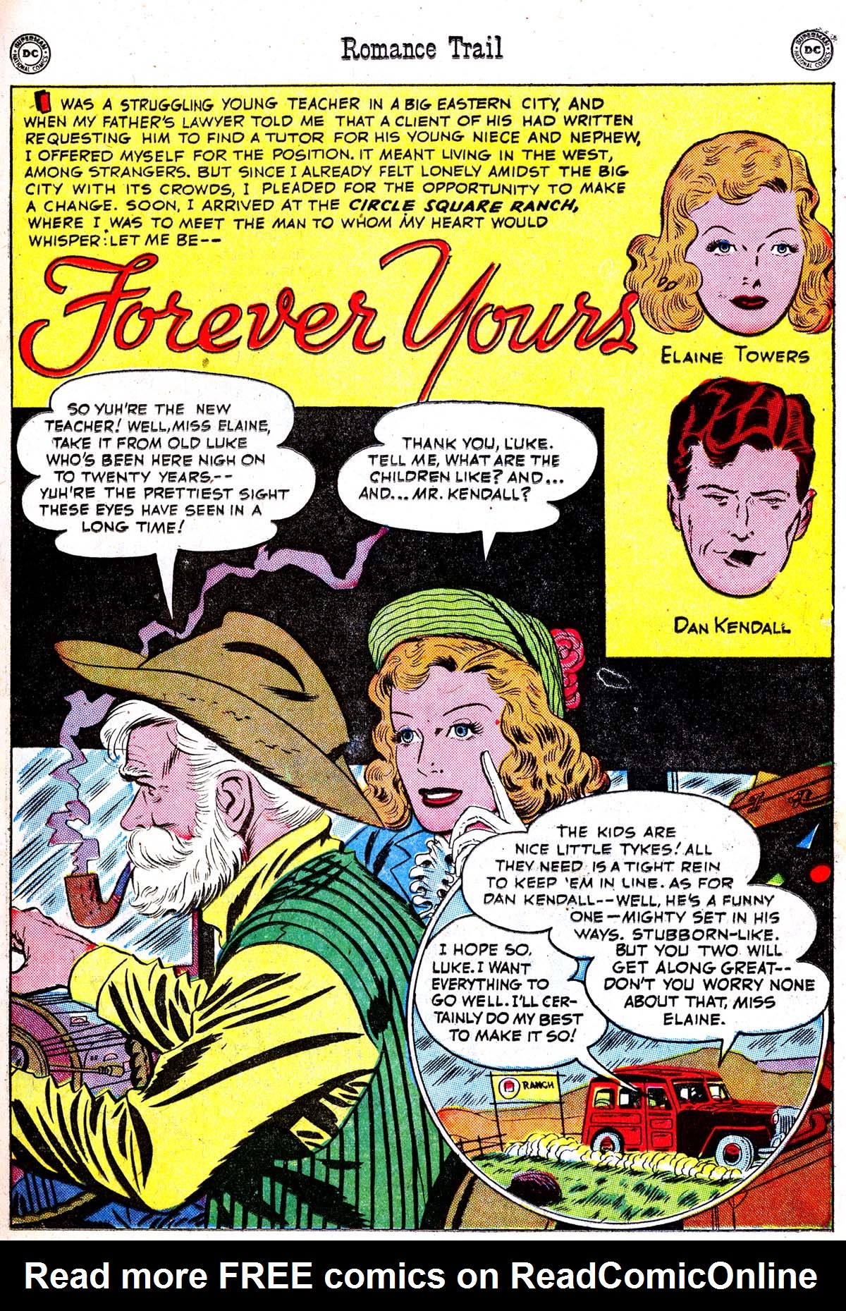 Read online Romance Trail comic -  Issue #3 - 15
