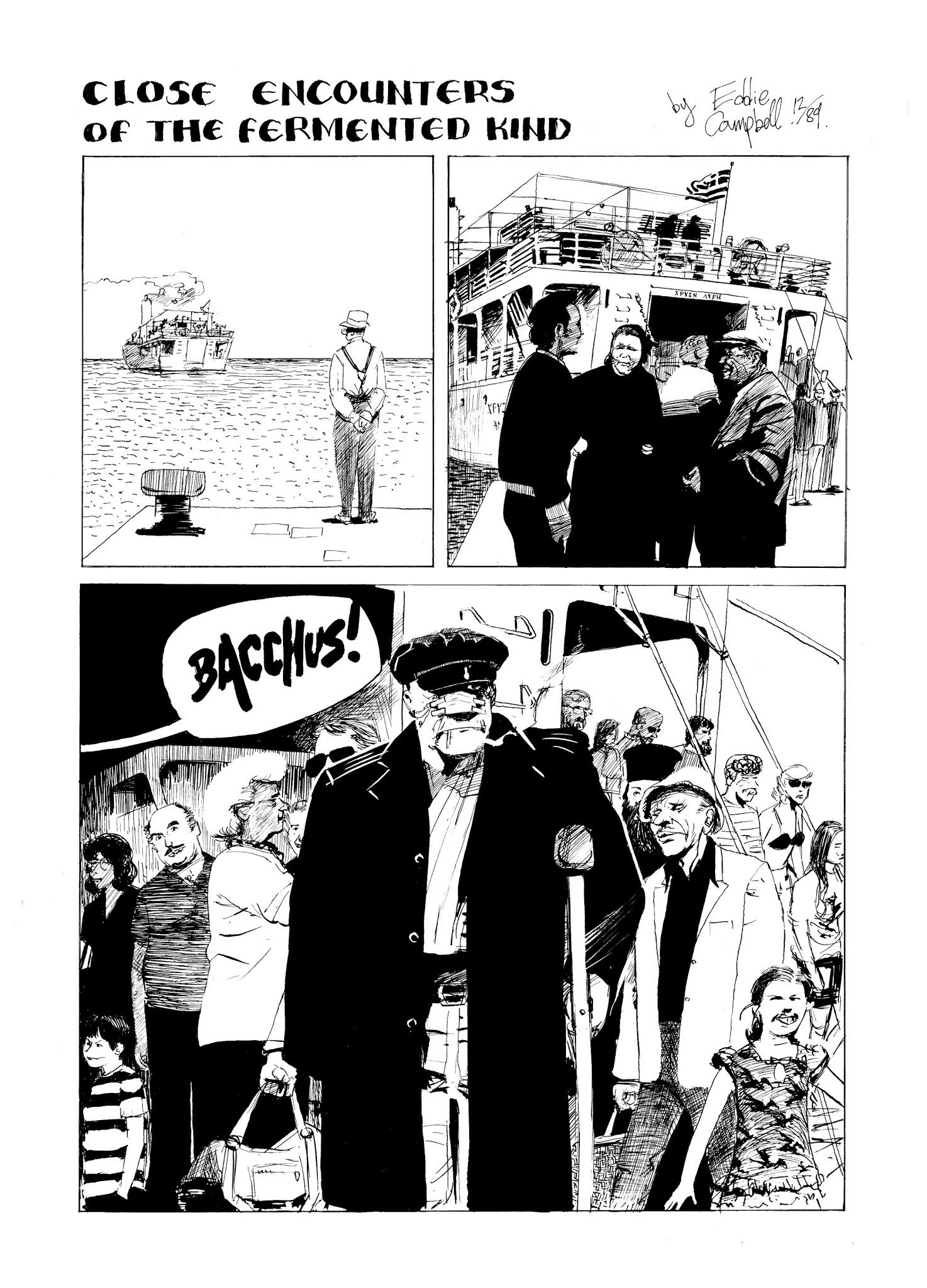 Read online Eddie Campbell's Bacchus comic -  Issue # TPB 2 - 143