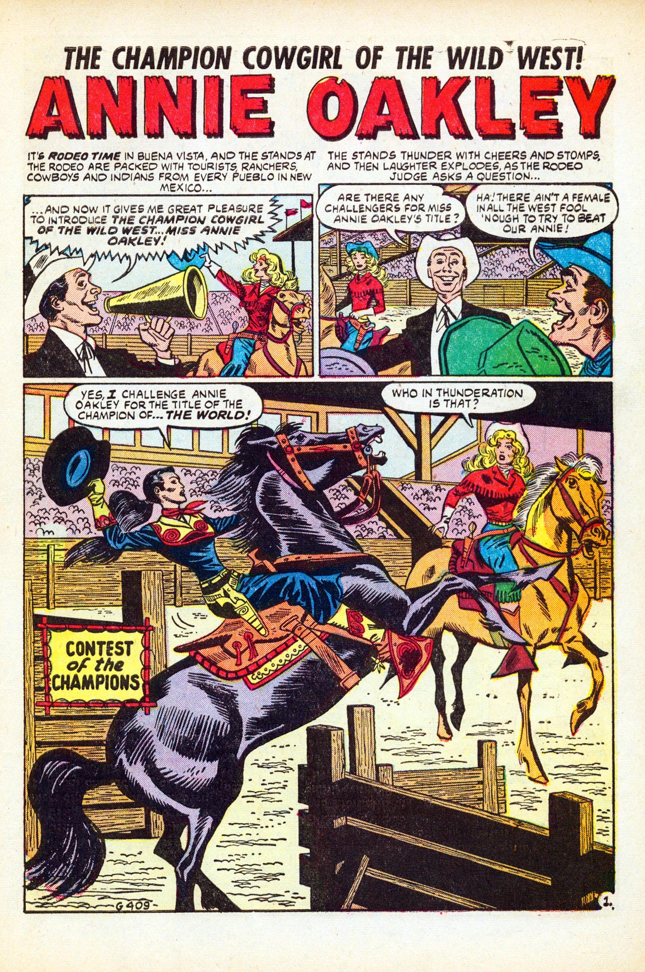 Read online Annie Oakley comic -  Issue #7 - 27