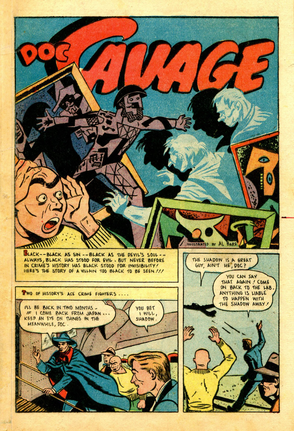 Read online Shadow Comics comic -  Issue #43 - 43
