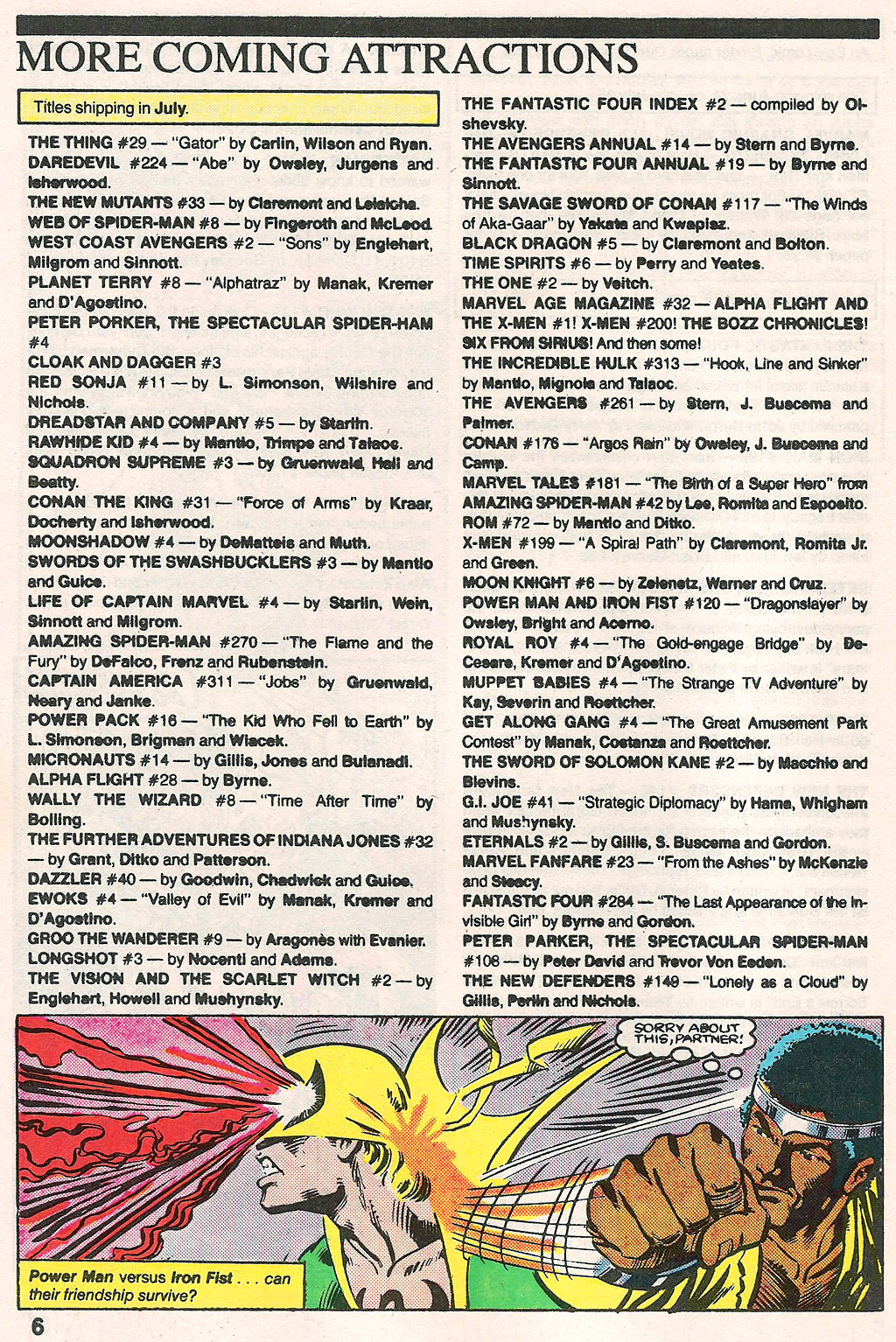 Read online Marvel Age comic -  Issue #30 - 8