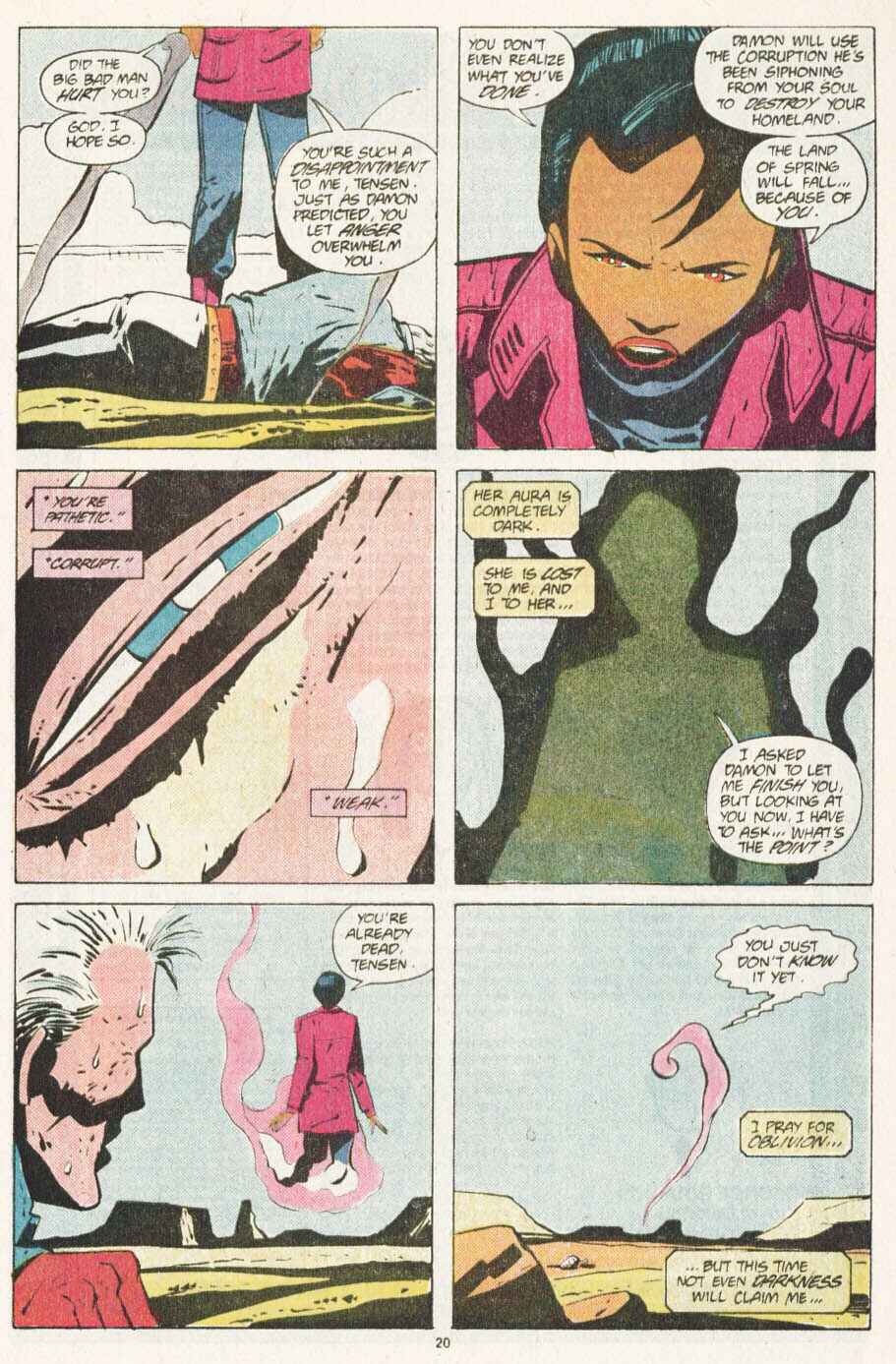 Read online Justice (1986) comic -  Issue #10 - 21