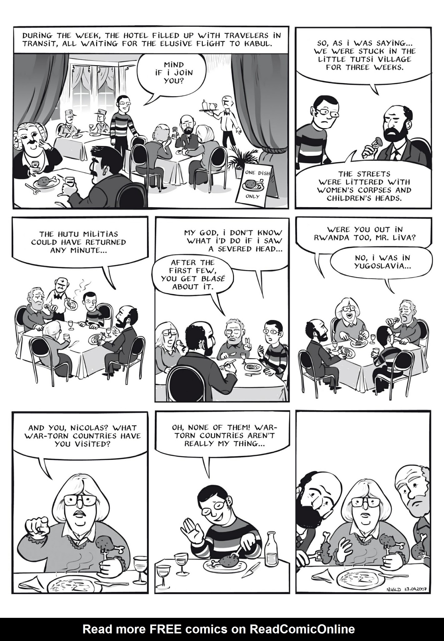 Read online Kabul Disco: How I Managed Not to be Abducted in Afghanistan comic -  Issue # TPB - 10