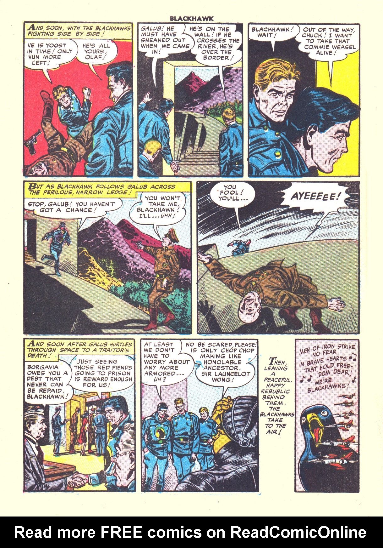 Read online Blackhawk (1957) comic -  Issue #57 - 32