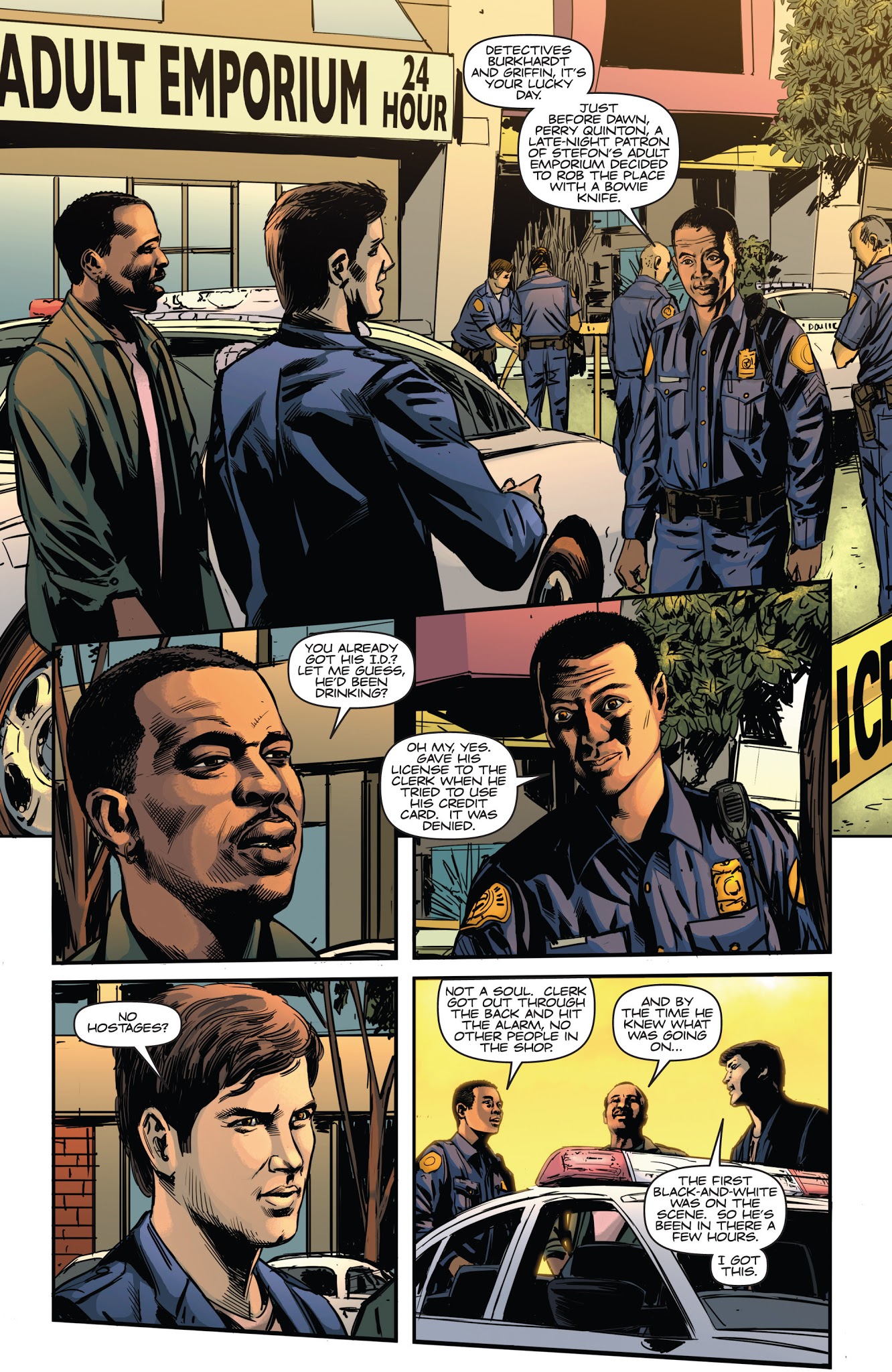 Read online Grimm: The Warlock comic -  Issue #1 - 4