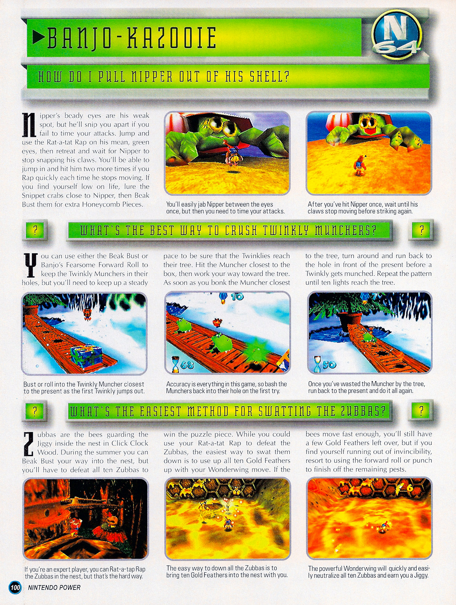 Read online Nintendo Power comic -  Issue #113 - 110