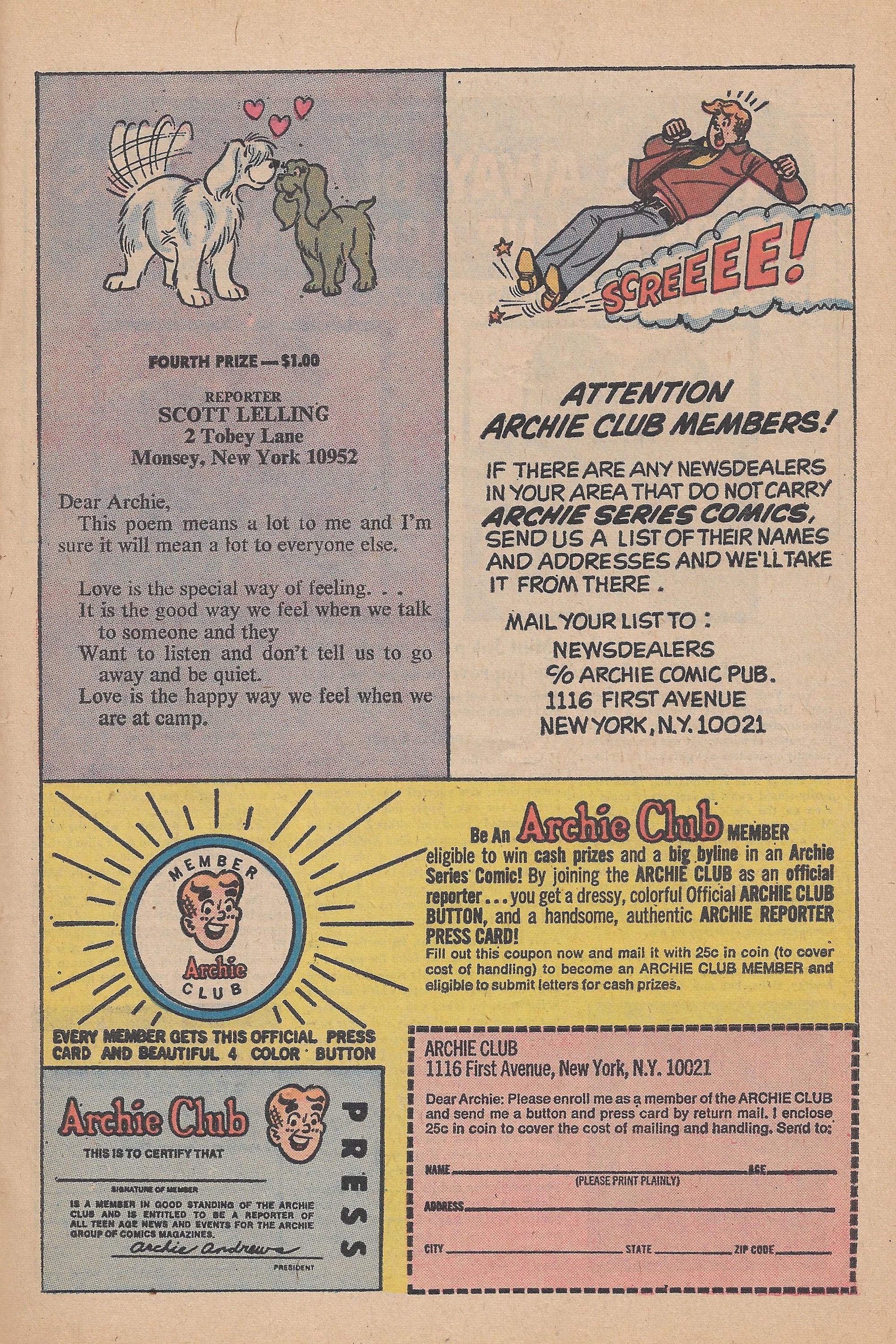 Read online Archie's TV Laugh-Out comic -  Issue #19 - 43