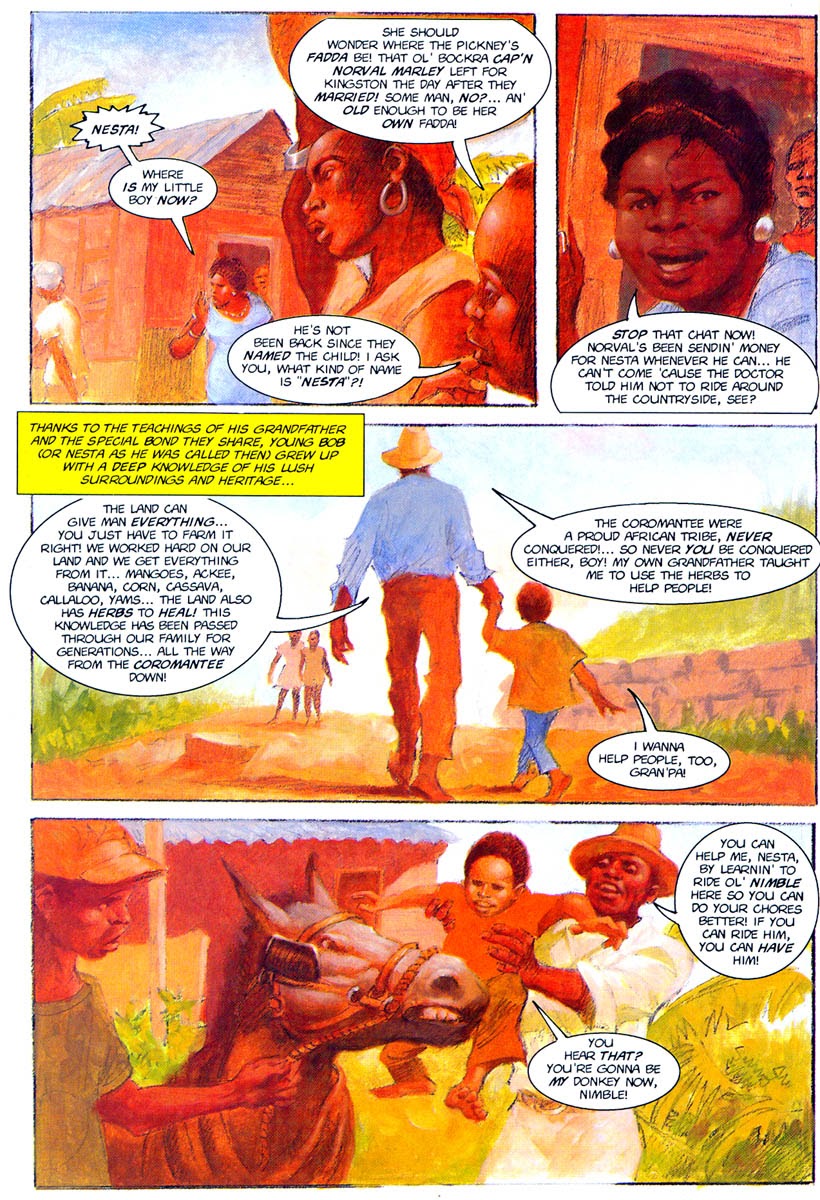 Read online Bob Marley: Tale of the Tuff Gong comic -  Issue #1 - 9