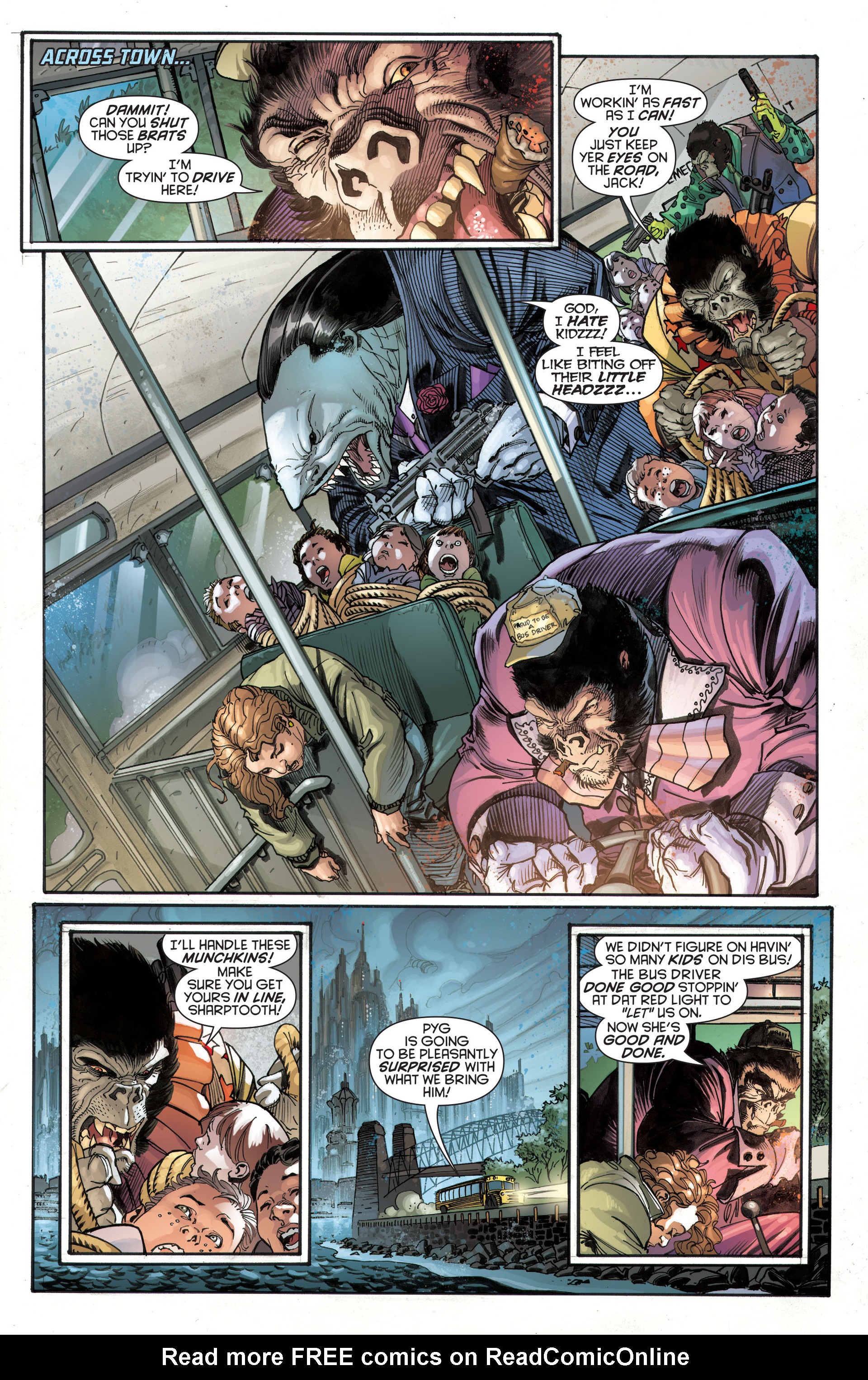 Read online Damian: Son of Batman comic -  Issue #3 - 8