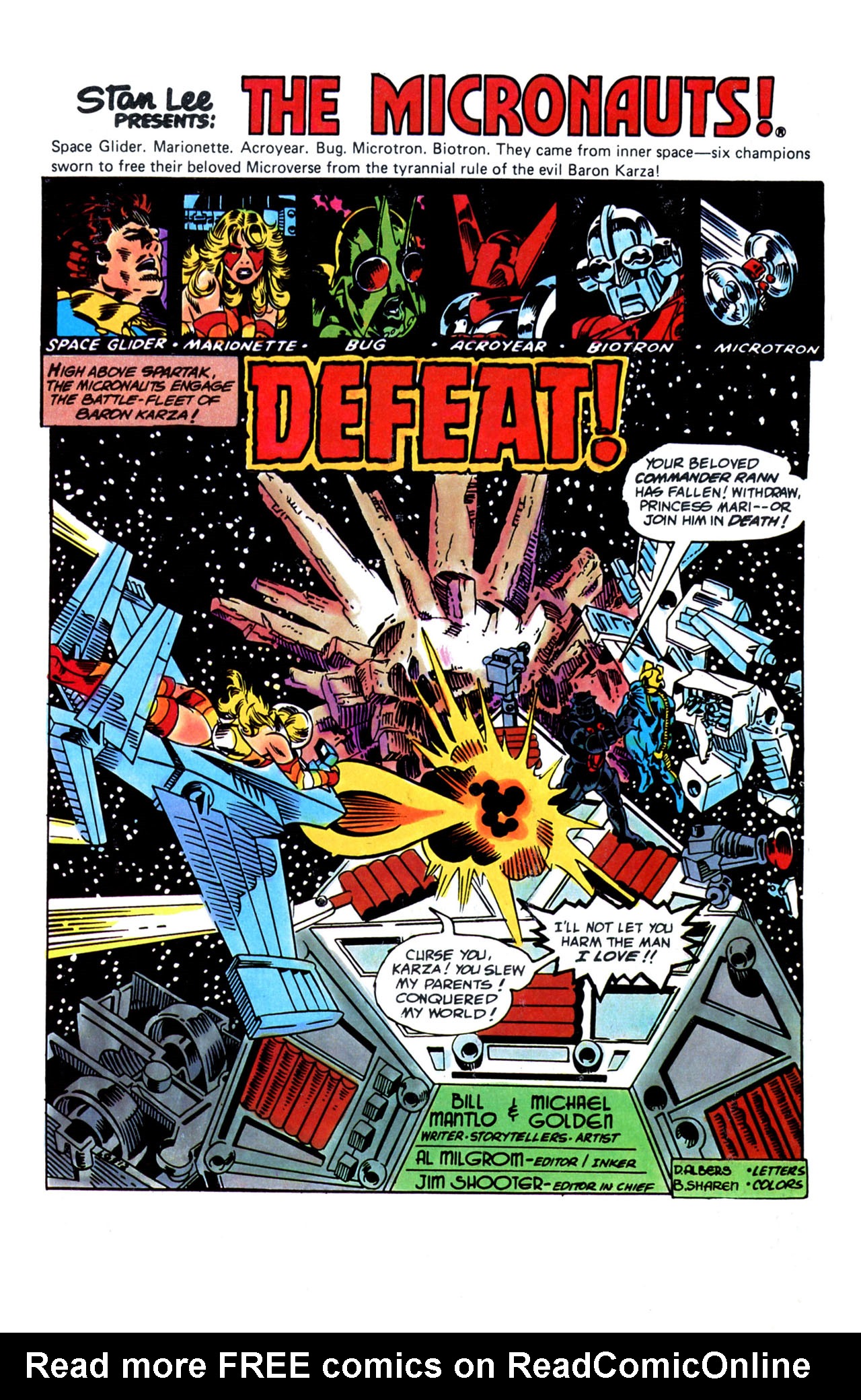 Read online The Micronauts: Special Edition comic -  Issue #4 - 29