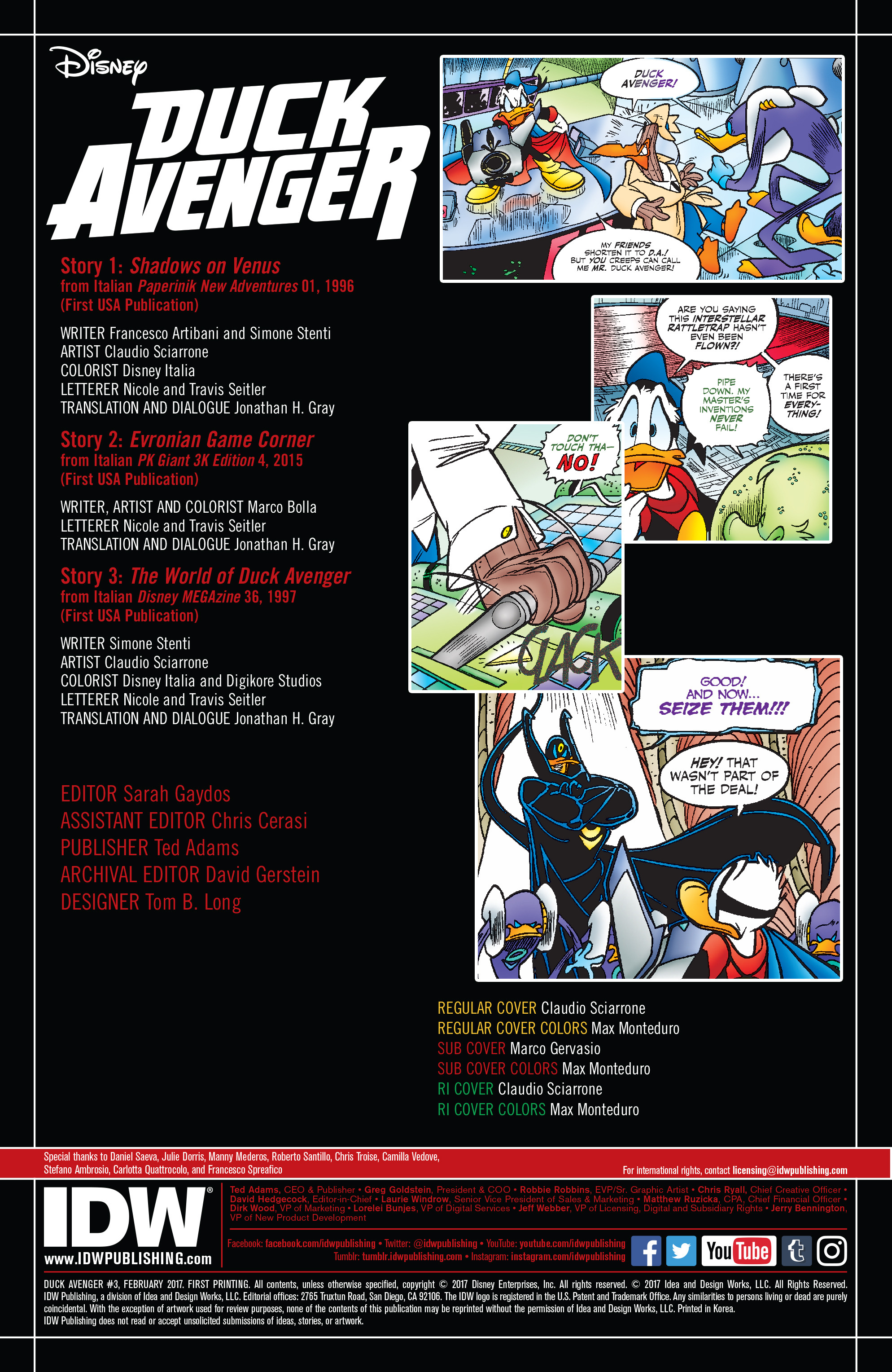 Read online Duck Avenger comic -  Issue #3 - 2