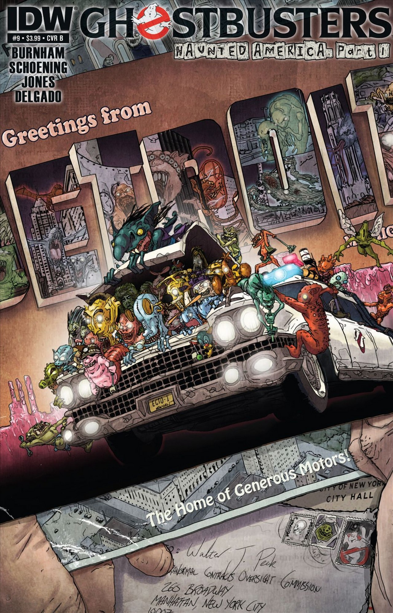 Read online Ghostbusters (2011) comic -  Issue #9 - 2