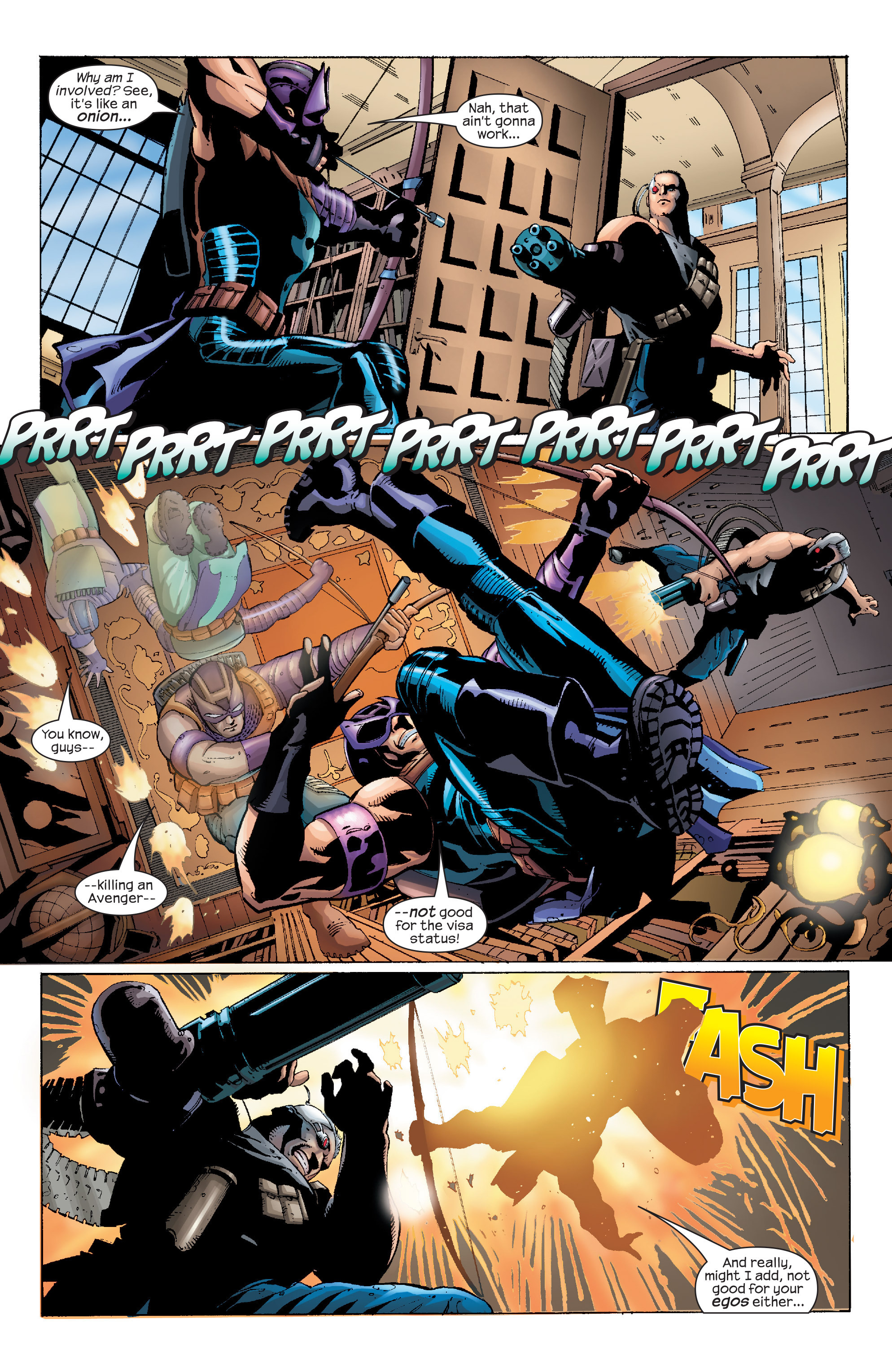 Read online Hawkeye (2003) comic -  Issue #7 - 15
